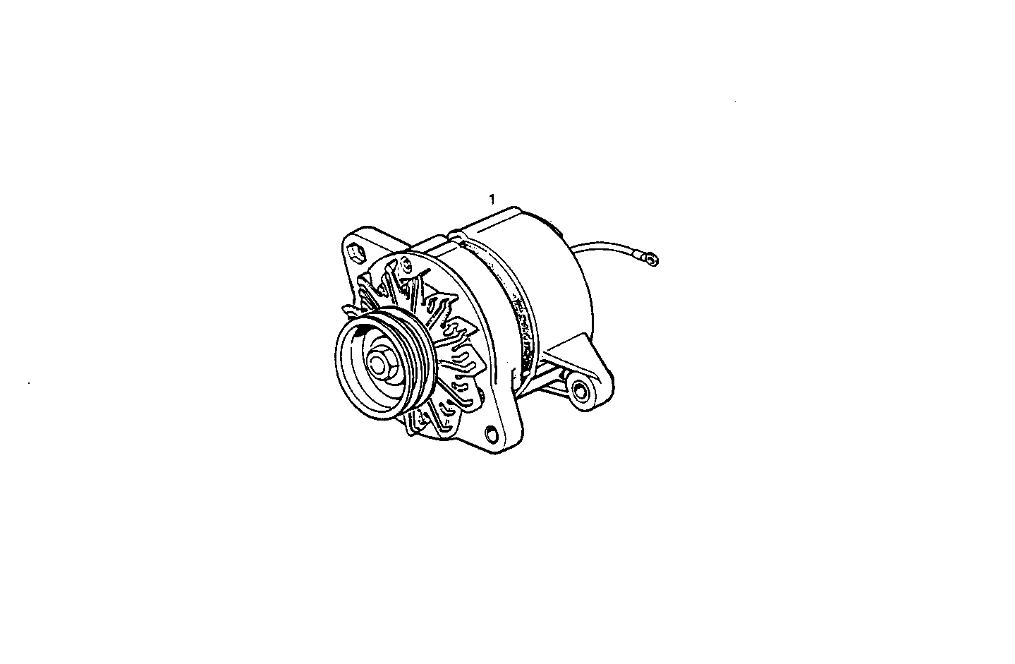 SELF-REGULATED ALTERNATOR - 8061C05.01 8061C05 parts diagram