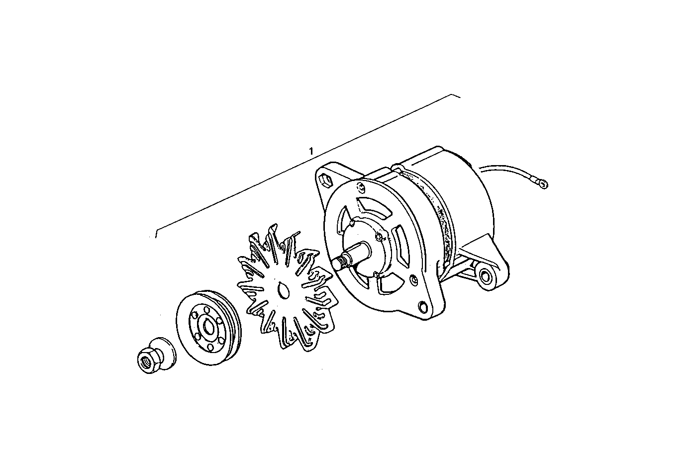SELF-REGULATED ALTERNATOR - 8041M09.02 8041M09 parts diagram