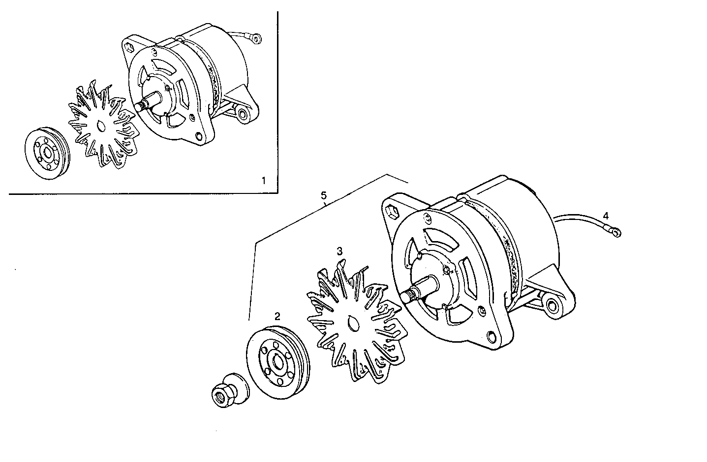 SELF-REGULATED ALTERNATOR - 8210SRi28.00 8210SRi28 parts diagram
