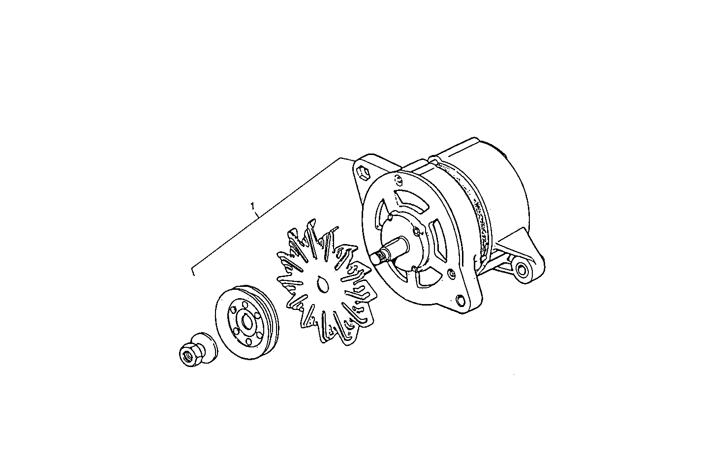 SELF-REGULATED ALTERNATOR - 8141Si27.02 8141Si27 parts diagram