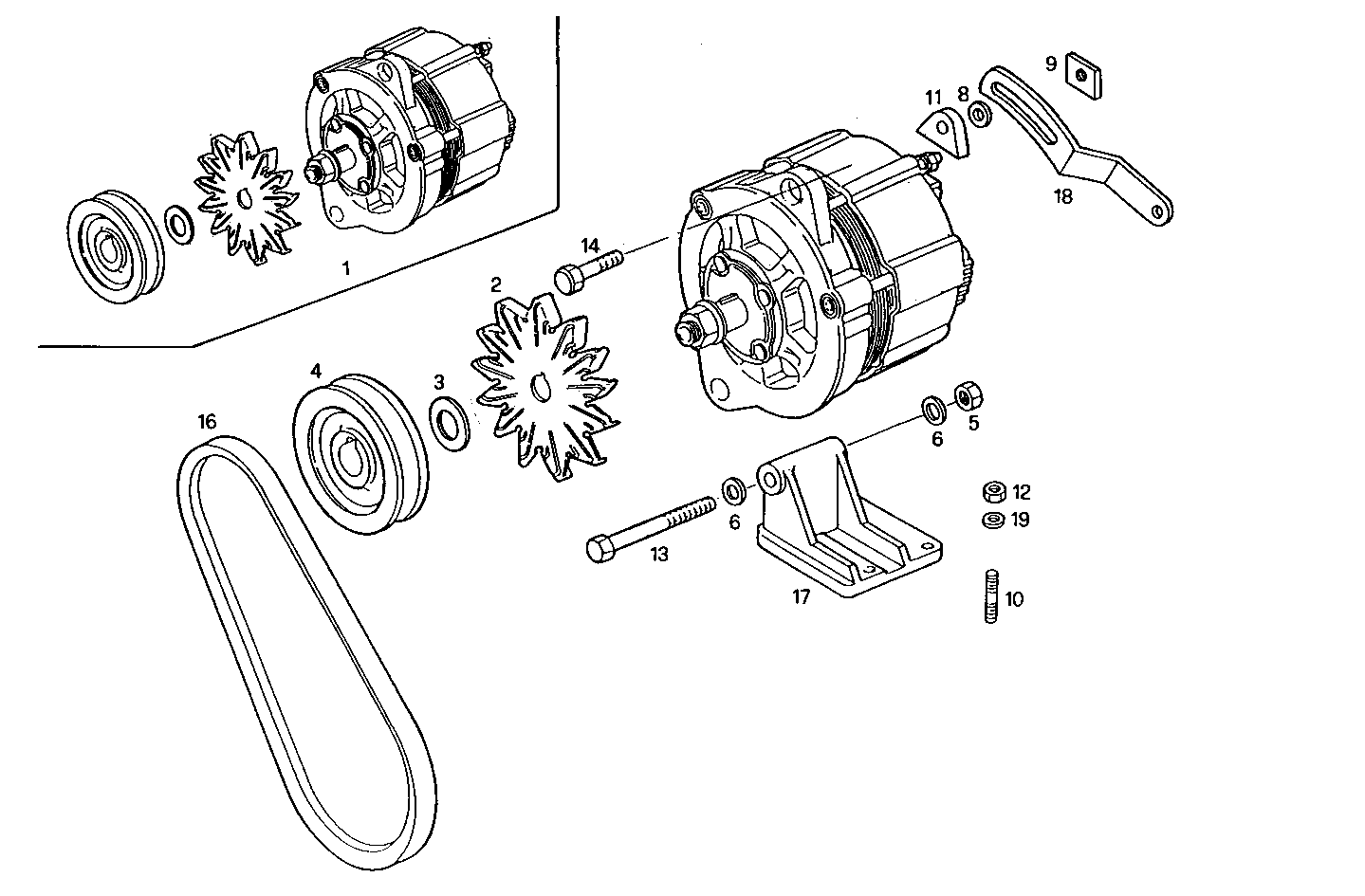 SELF-REGULATED ALTERNATOR - 8210SRE21.00 8210SRE21 parts diagram