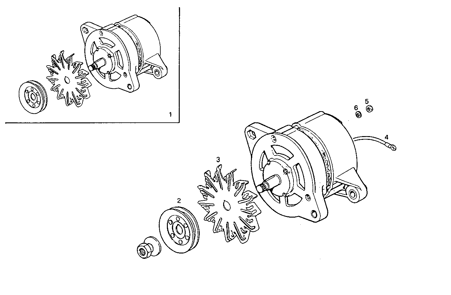 SELF-REGULATED ALTERNATOR - 8141i07.01 8141i07 parts diagram