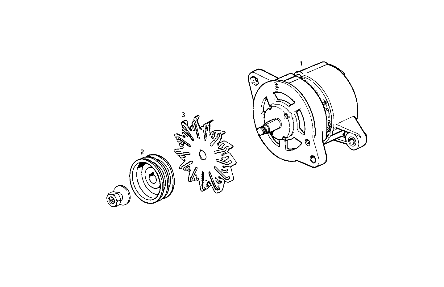 SELF-REGULATED ALTERNATOR - 8361SRi13.00 8361SRi13 parts diagram