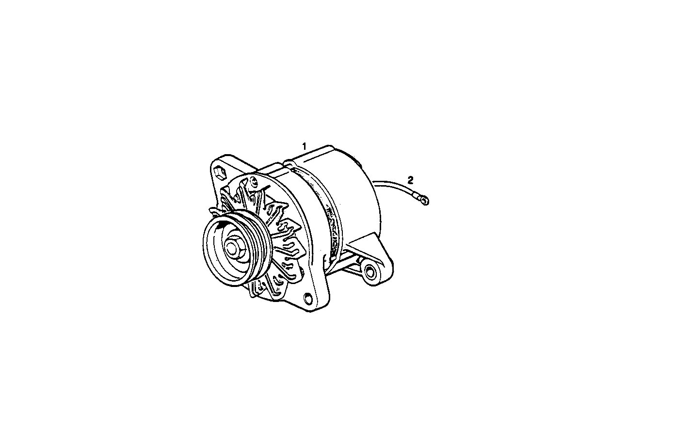 SELF-REGULATED ALTERNATOR - 8061SRM33.42 8061SRM33 parts diagram