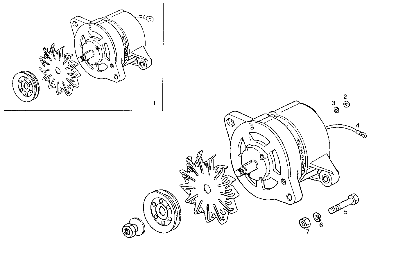 SELF-REGULATED ALTERNATOR - 8140SC00.10 8140SC00 parts diagram