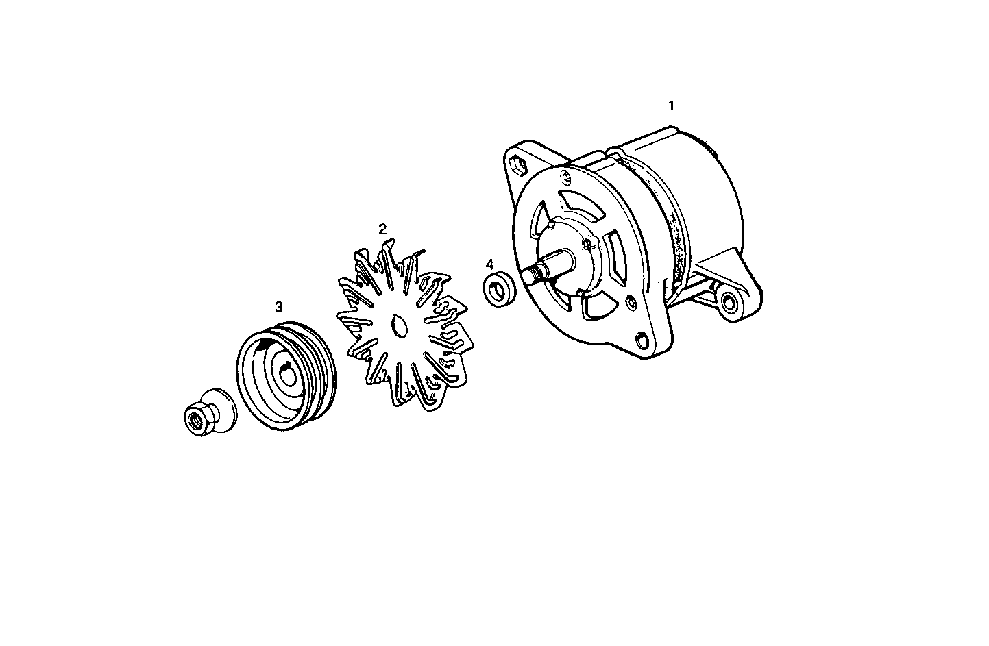 SELF-REGULATED ALTERNATOR - 8061SRM24.00 8061SRM24 parts diagram