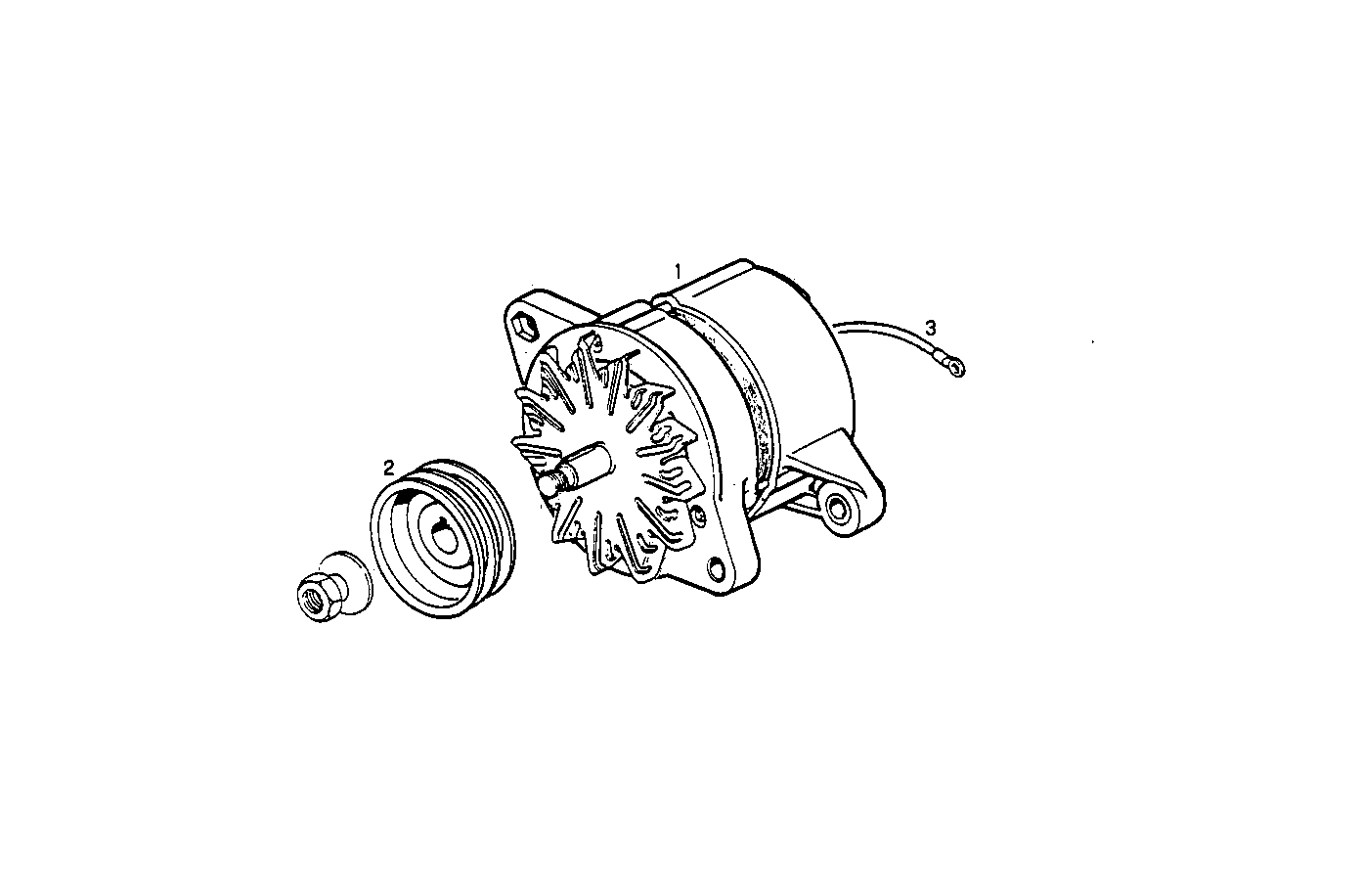 SELF-REGULATED ALTERNATOR - 8061SRM30.10 8061SRM30 parts diagram