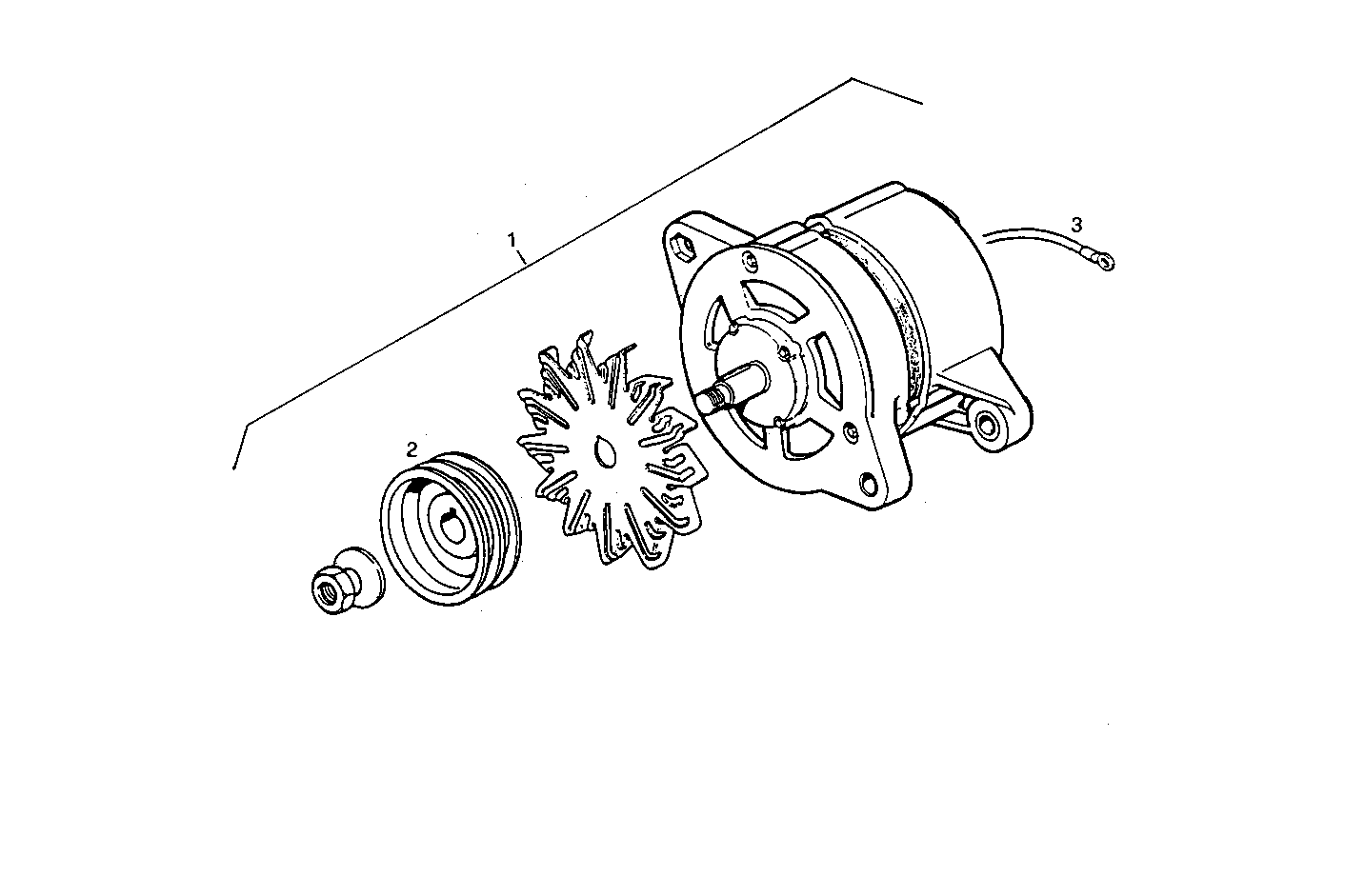 SELF-REGULATED ALTERNATOR - 8061M12.22 8061M12 parts diagram