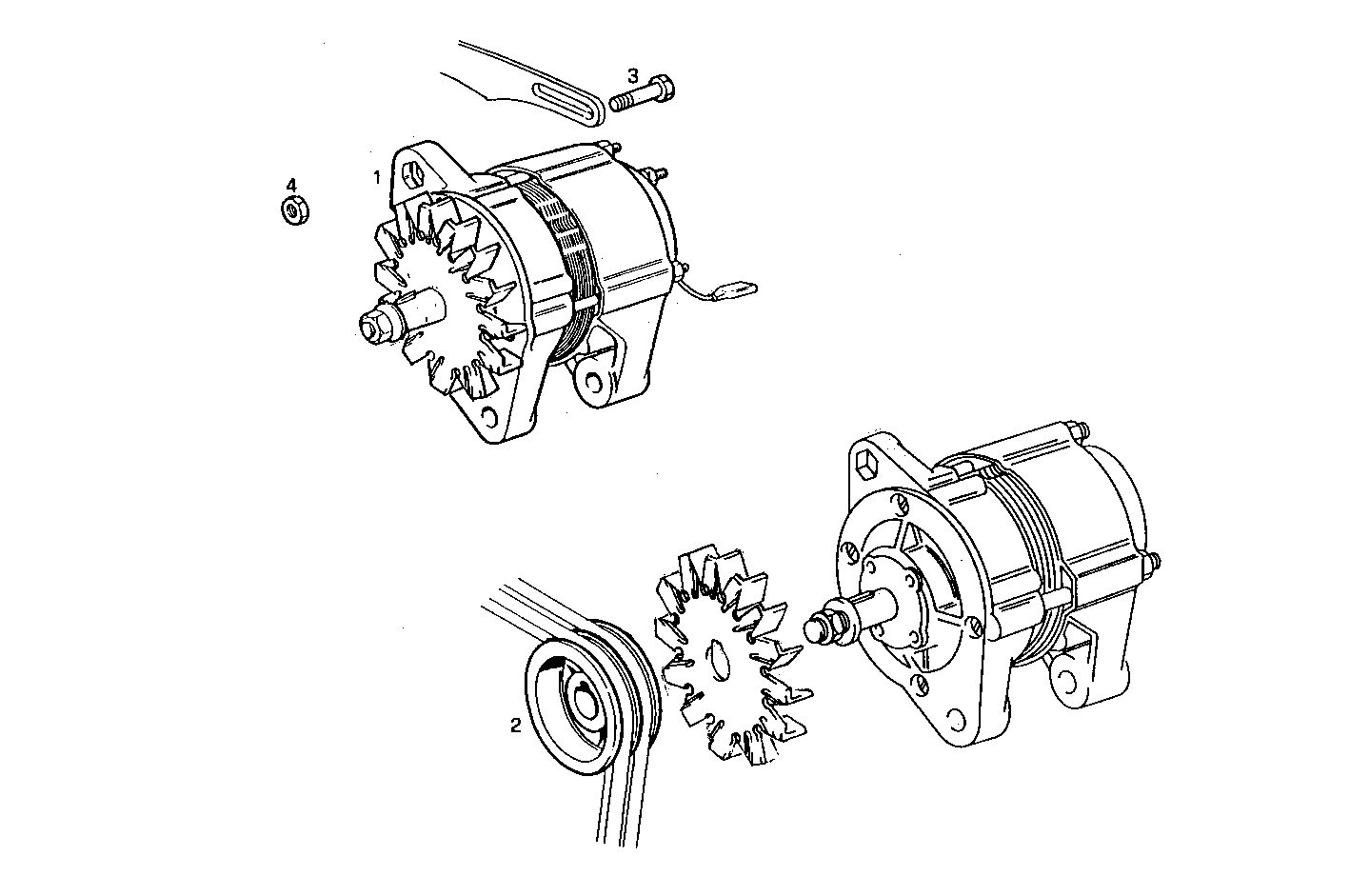 SELF-REGULATED ALTERNATOR - 8061i25.00 8061i25 parts diagram