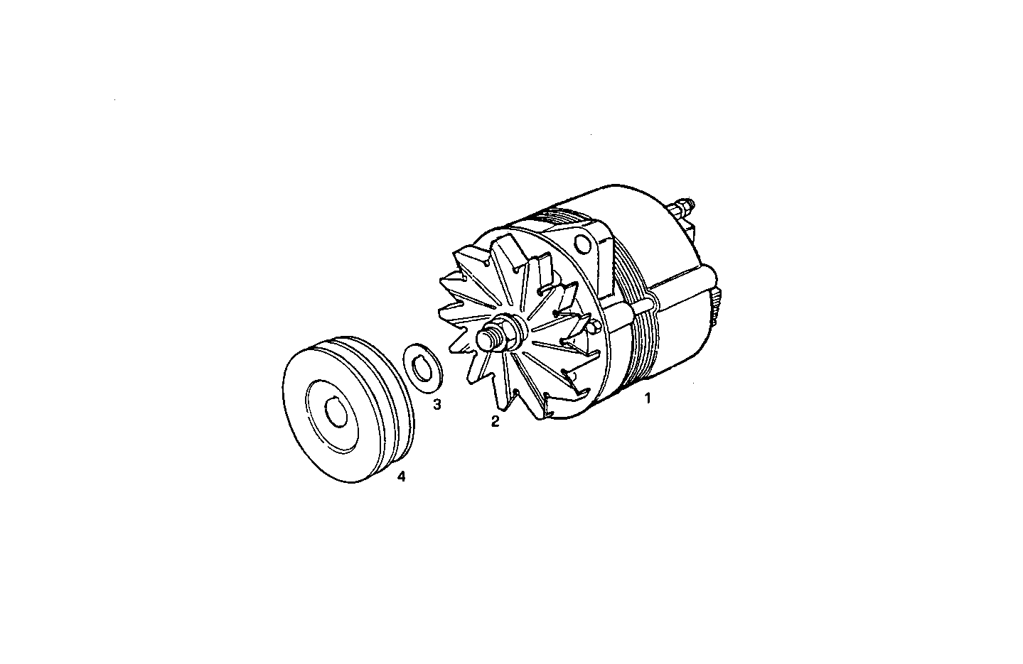 SELF-REGULATED ALTERNATOR - 8281Si10.00 8281Si10 parts diagram