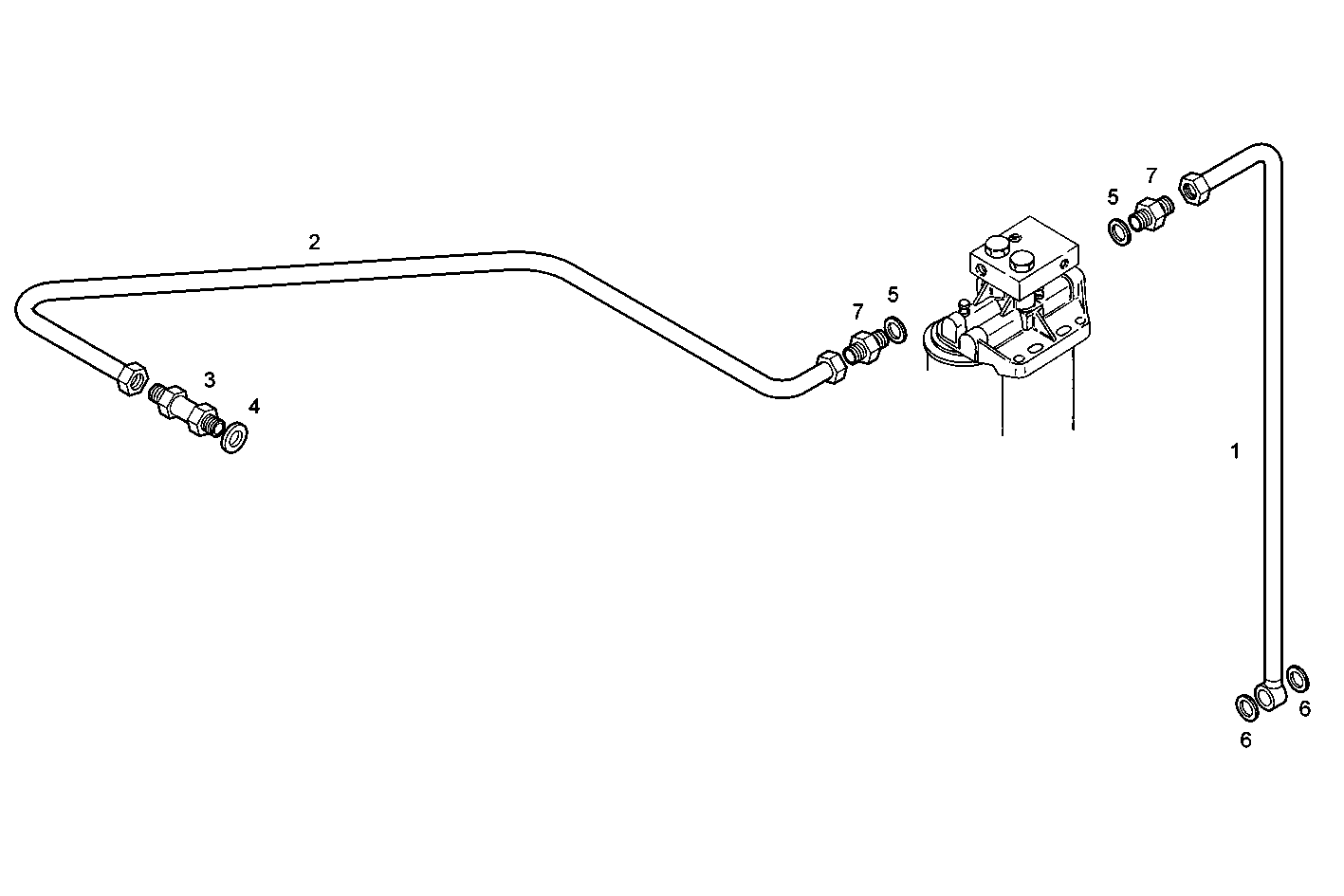 DOUBLE FUEL FILTER - C78ENTM50.10 CURSOR 8 parts diagram