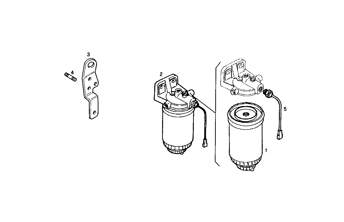 SIMPLE FUEL FILTER - 8140SE00.00 8140SE00 parts diagram