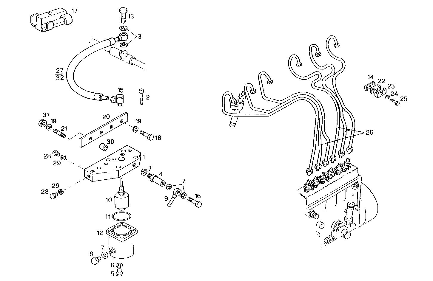DOUBLE WALL INJECTION PIPES - 8361SM21.01 8361SM21 parts diagram