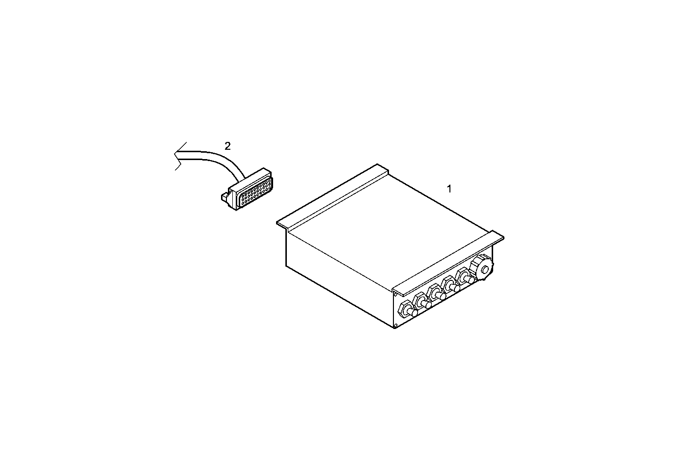 RELAY MODULE - C78ENTM50.11 CURSOR 8 parts diagram