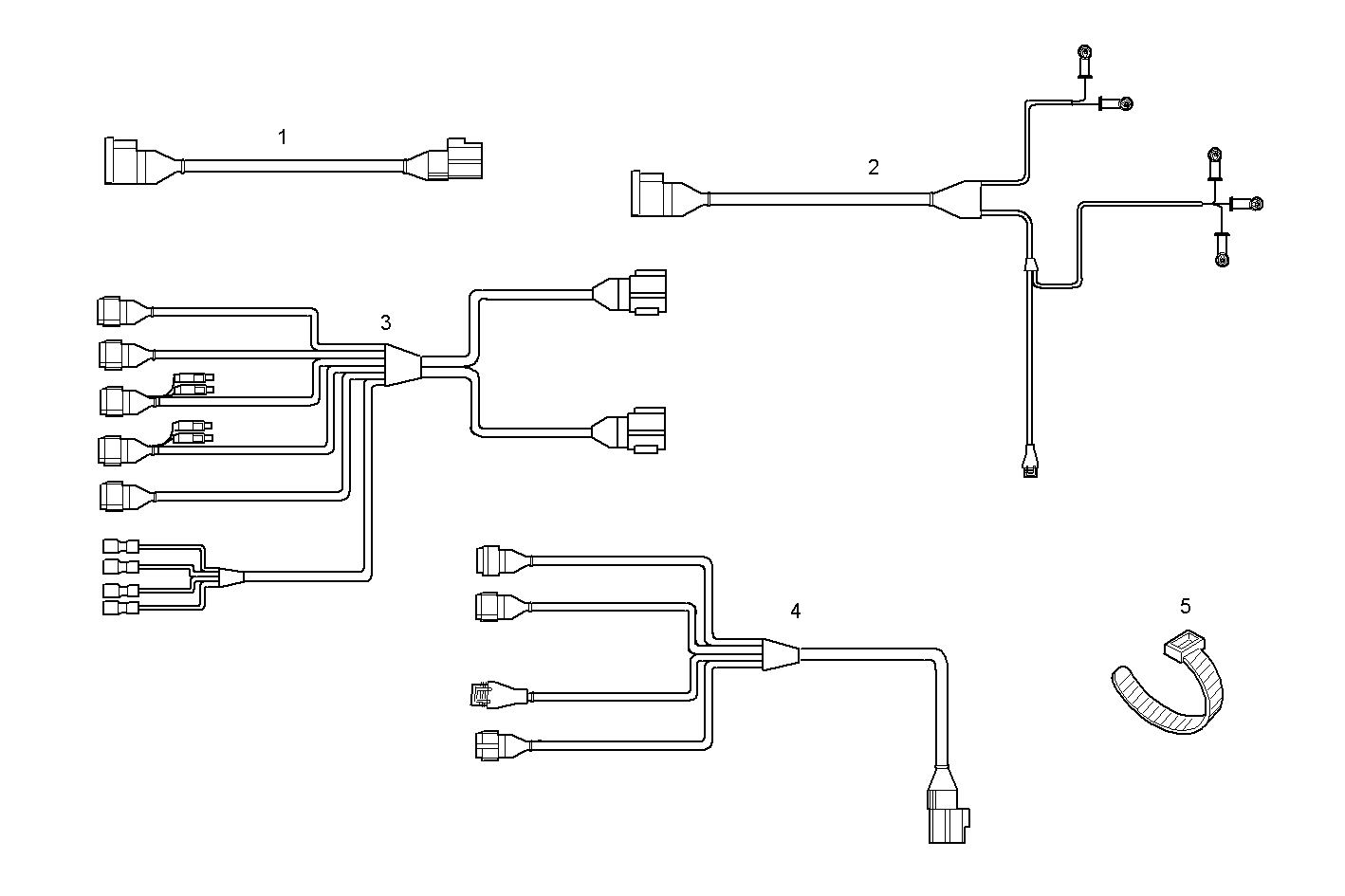 CABLES - C13ENTM77.10 CURSOR 13 parts diagram