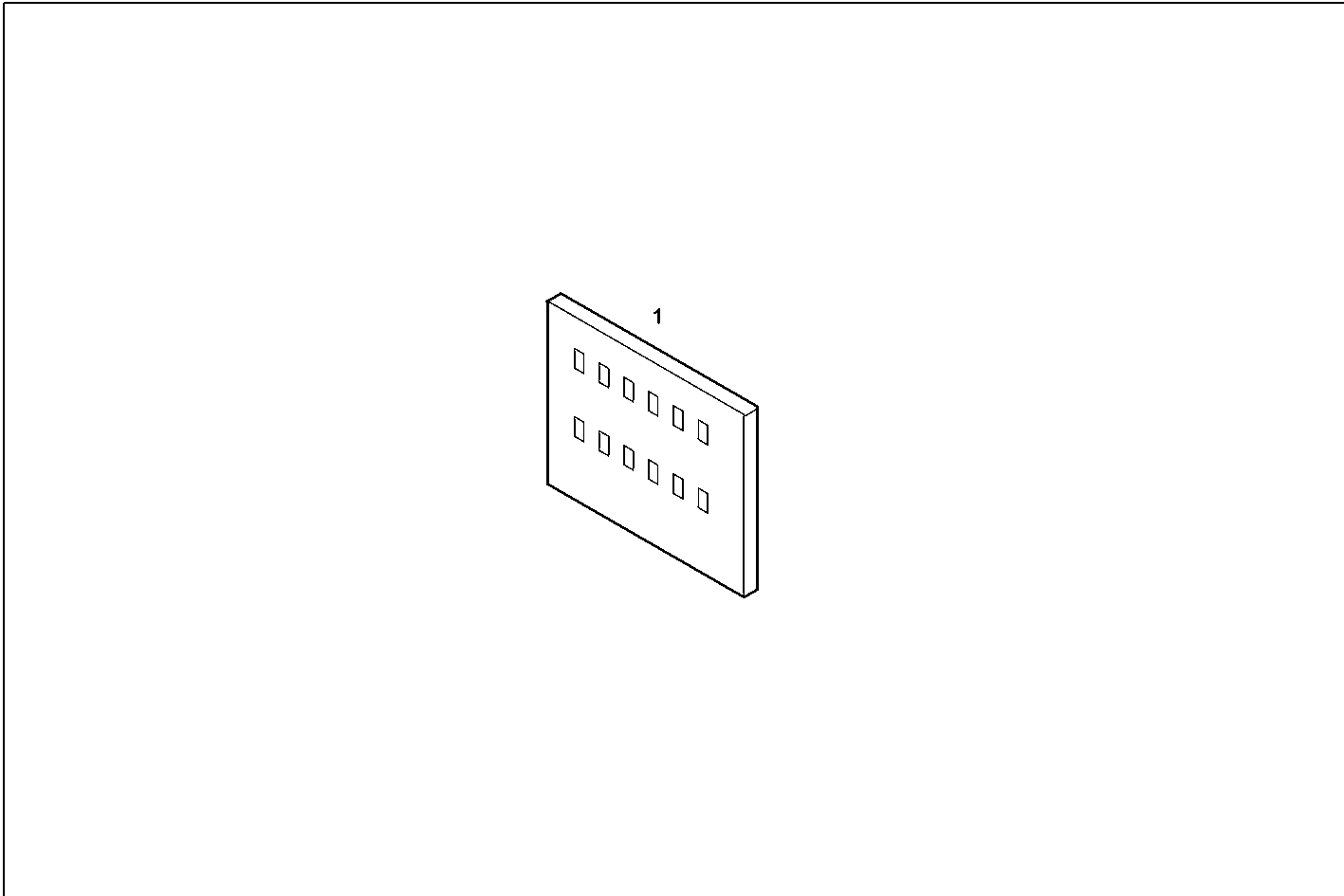 DIGITAL VISUAL DISPLAY UNIT - C78ENTM50.11A001 CURSOR 8 parts diagram