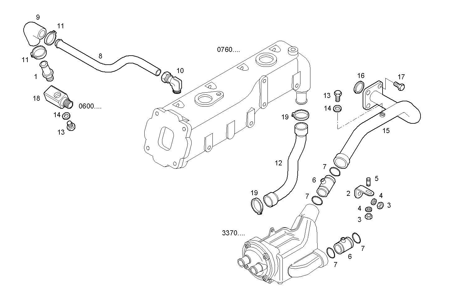 FUNCTIONS MONITORING - N45MNAM10.01 NEF 4 mechanic. parts diagram