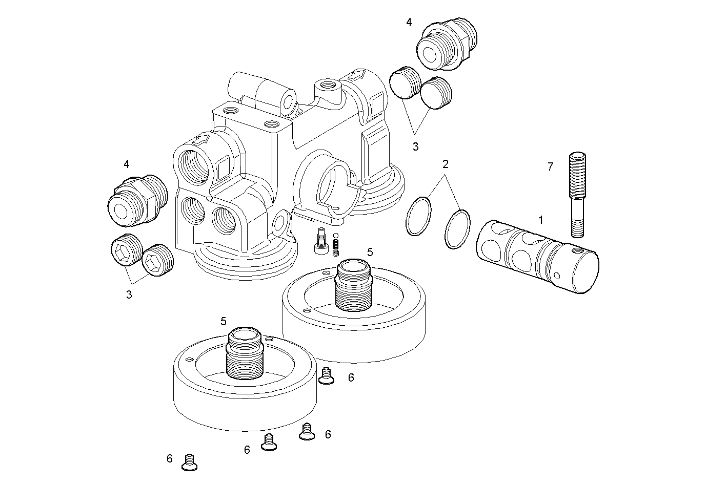 OIL FILTERS - N67MNAM15.31 NEF 6 mechanic. parts diagram