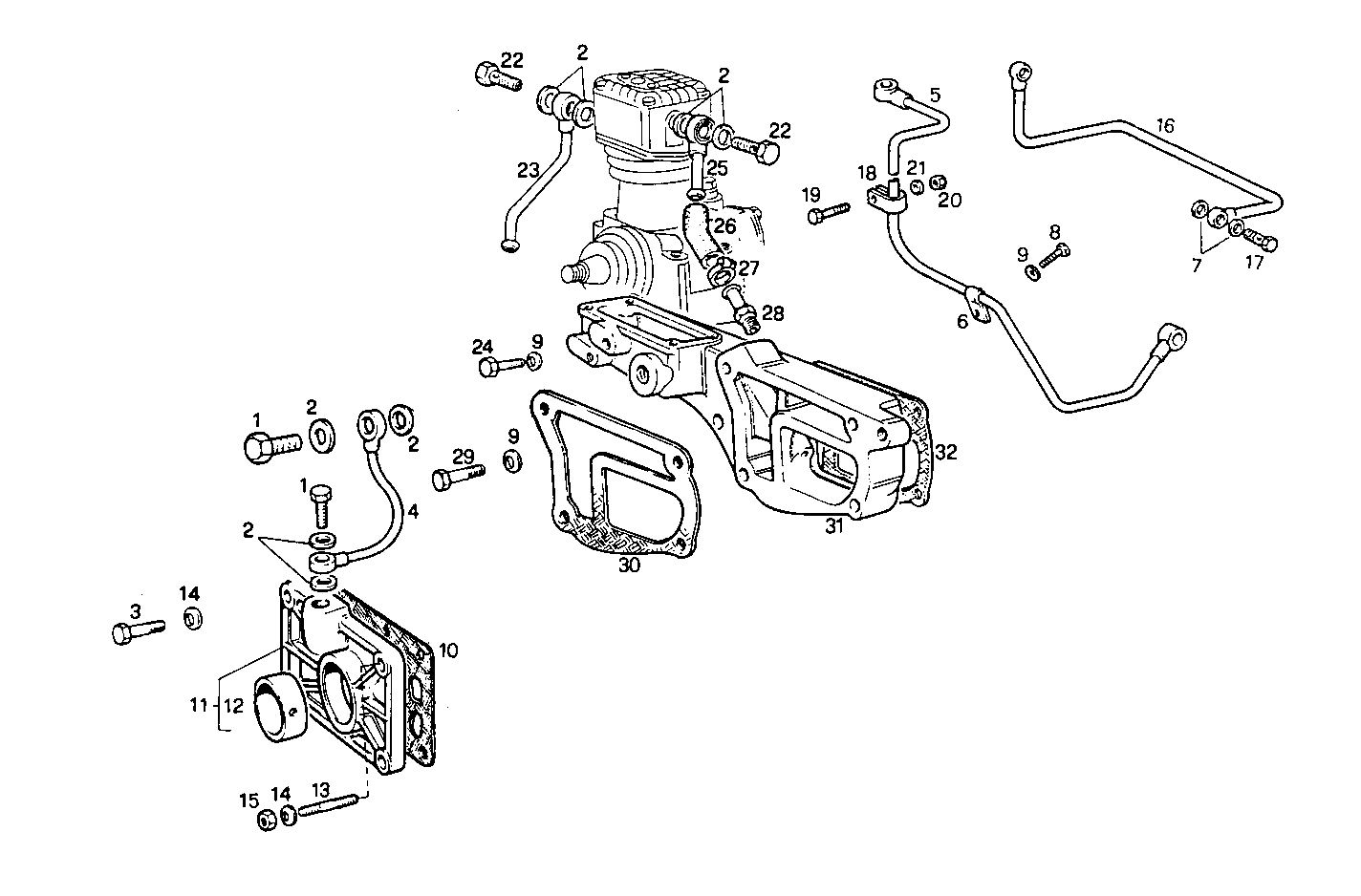 AIR COMPRESSOR - 8061i05.05 8061i05 parts diagram
