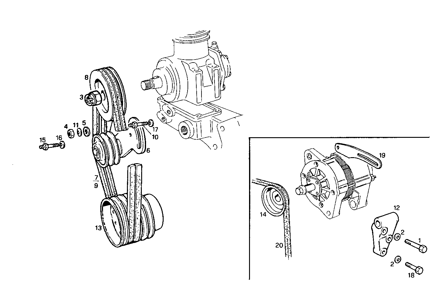AIR COMPRESSOR - 8061C05.01 8061C05 parts diagram