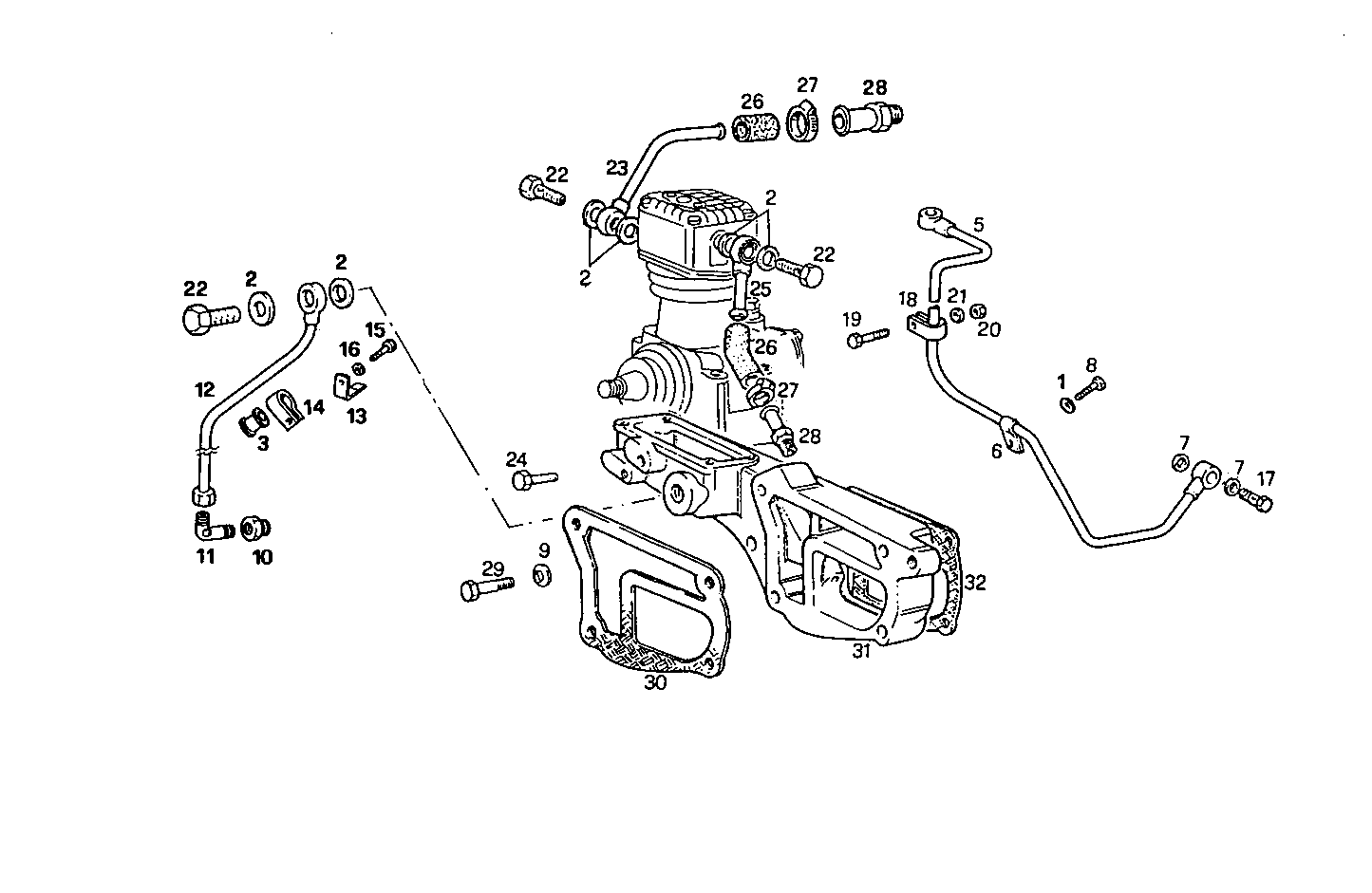 AIR COMPRESSOR - 8065SE00.00 8065SE00 parts diagram