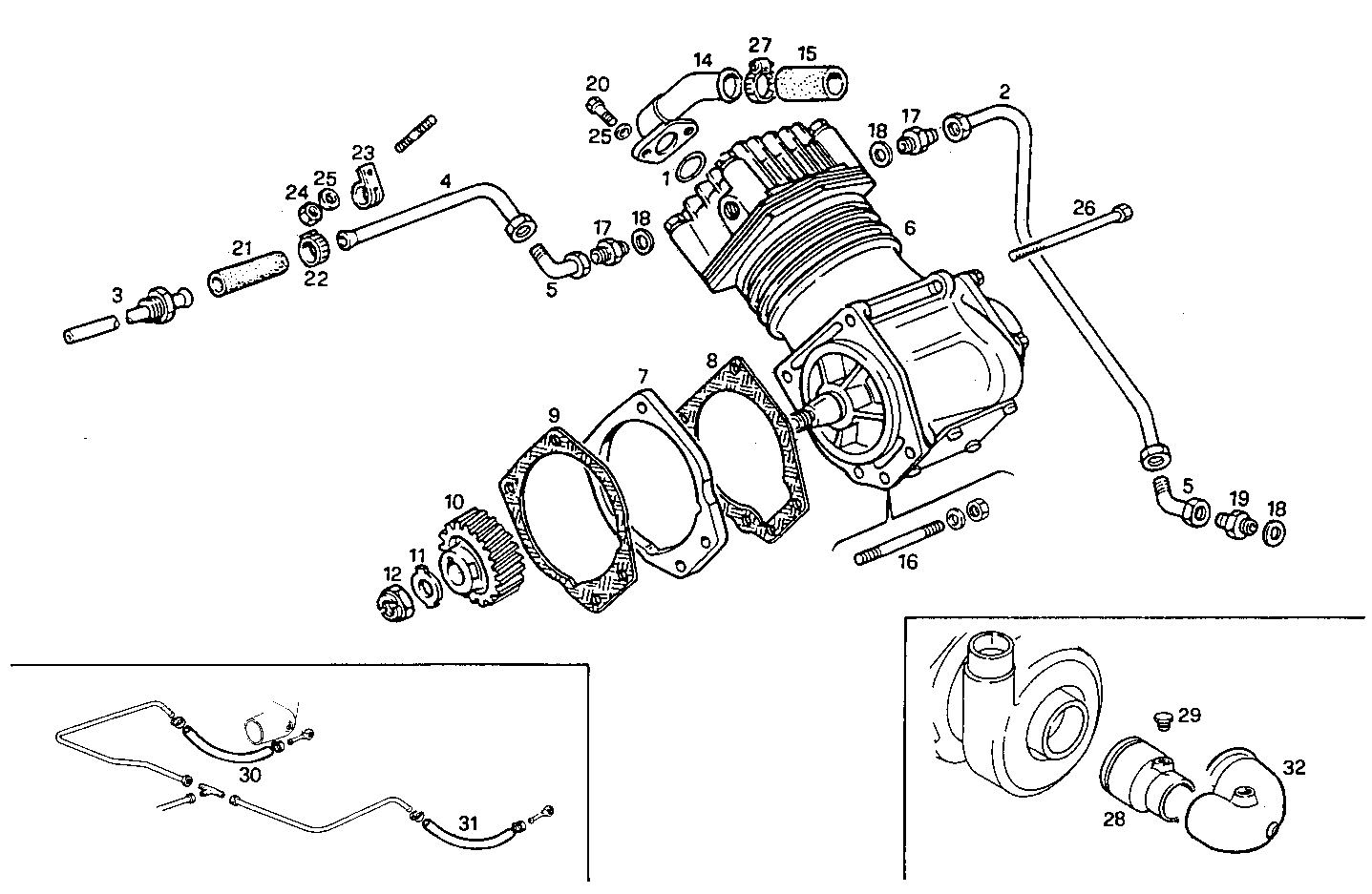 AIR COMPRESSOR - 8281Si10.00 8281Si10 parts diagram