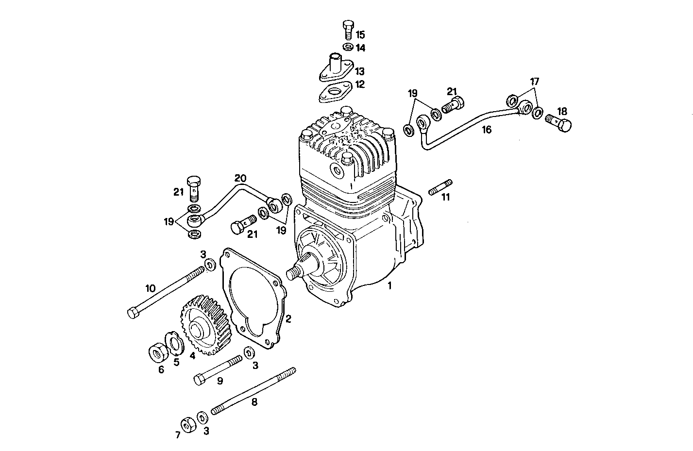 AIR COMPRESSOR - 8460SRi11.00 8460SRi11 parts diagram