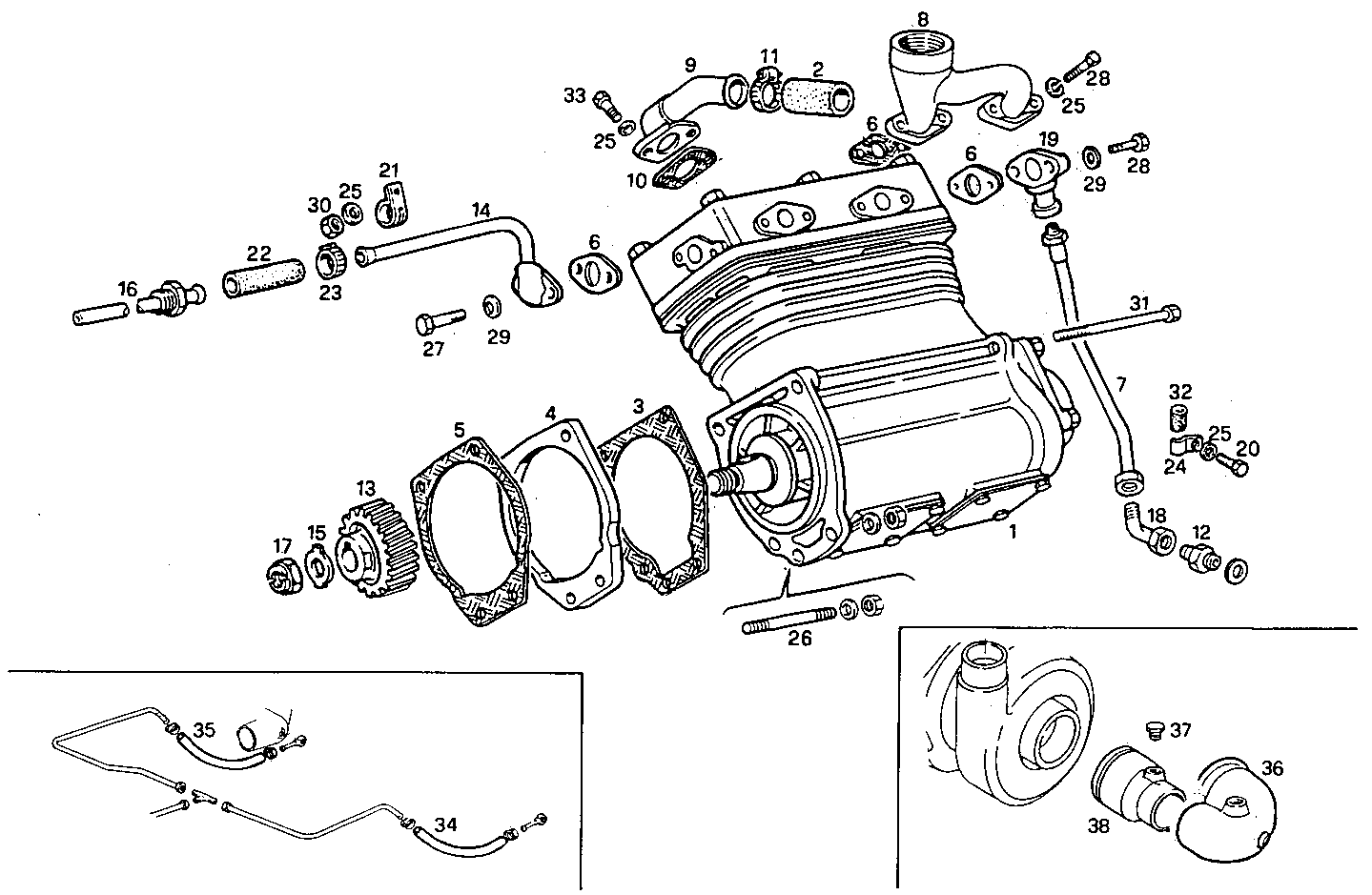 AIR COMPRESSOR - 8281Si10.00 8281Si10 parts diagram