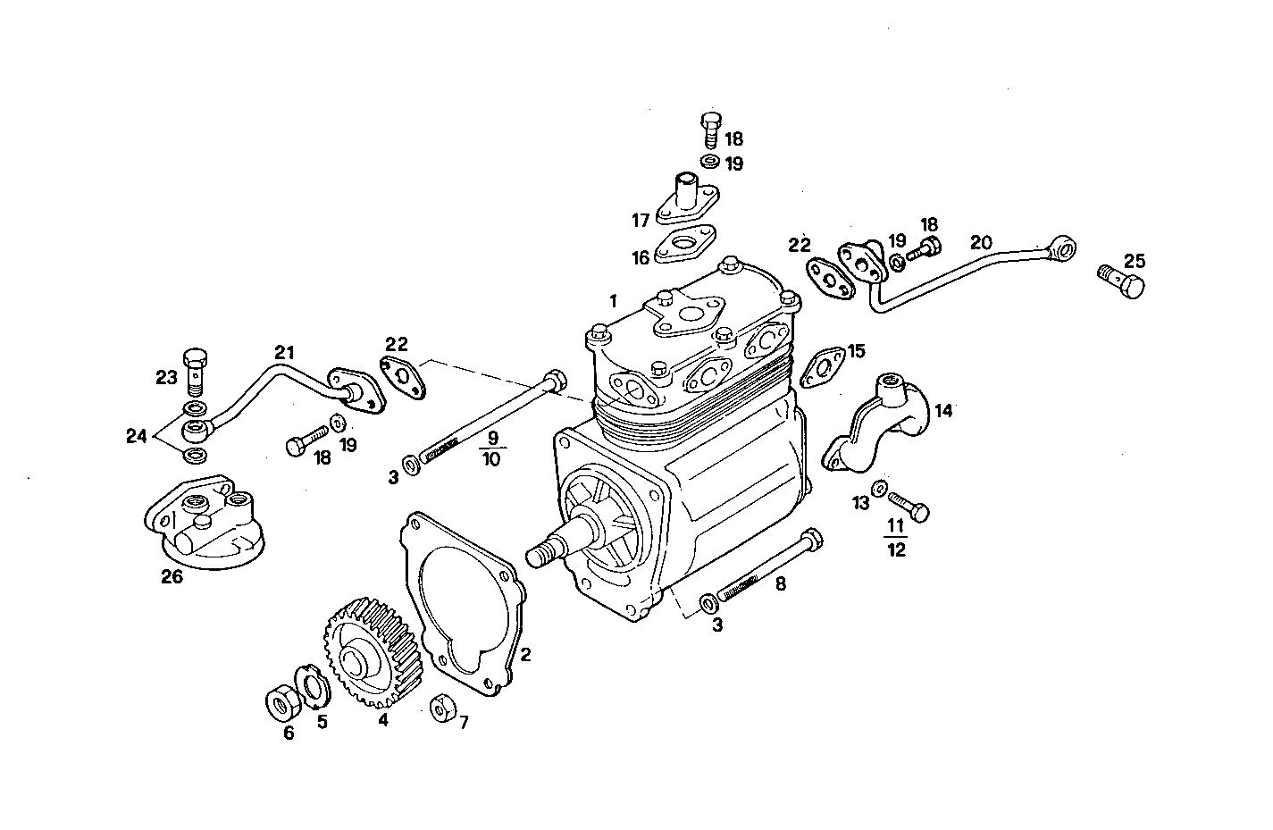 AIR COMPRESSOR - 8460SRi10.00 8460SRi10 parts diagram