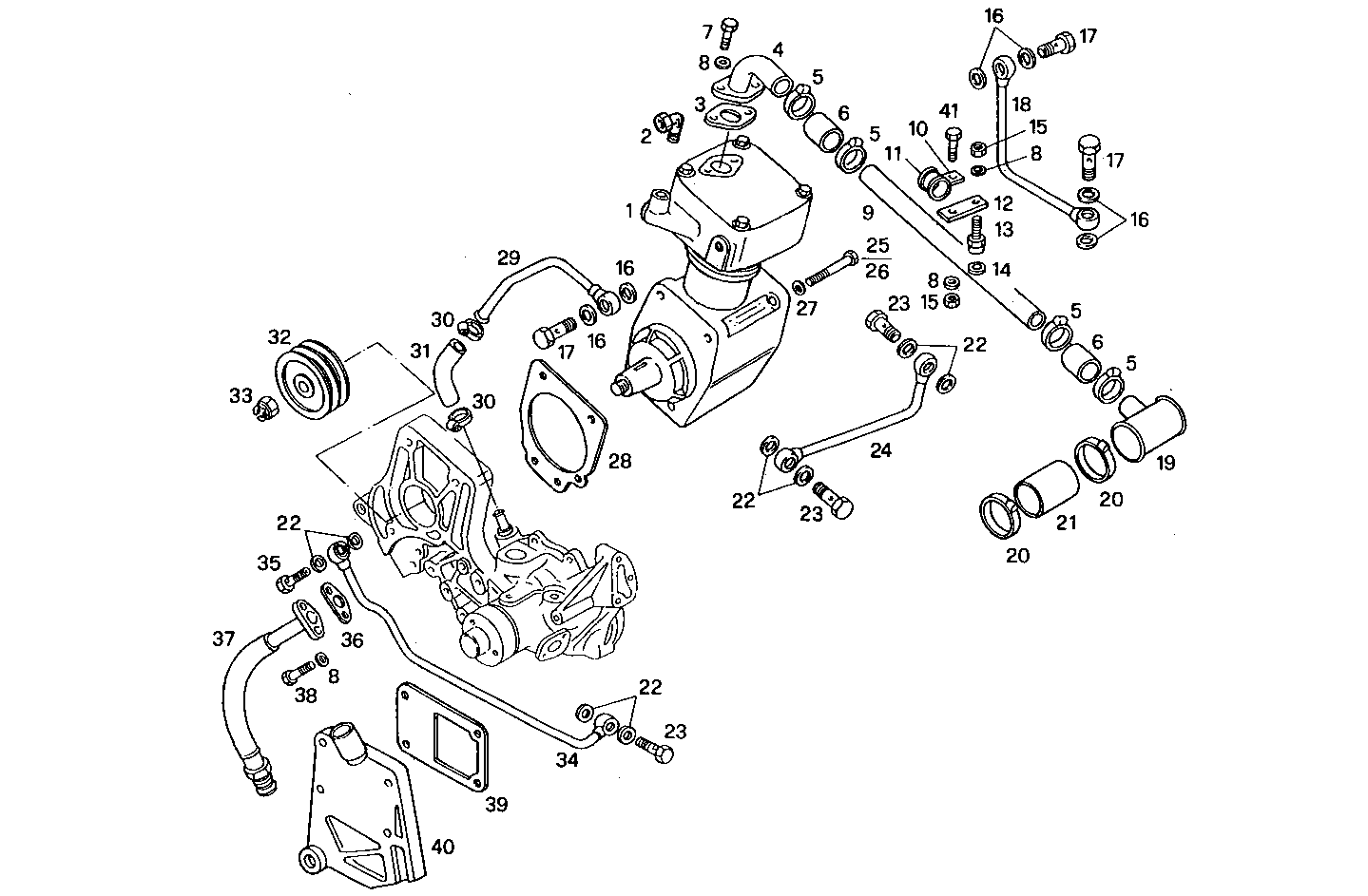 AIR COMPRESSOR - 8061SRi10.05 8061SRi10 parts diagram