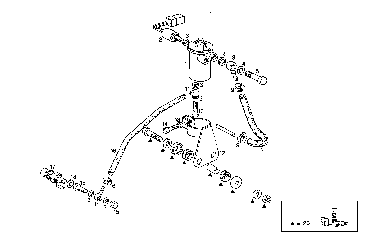 THERMOSTARTER - 8065E00.00A015 8065E00 parts diagram