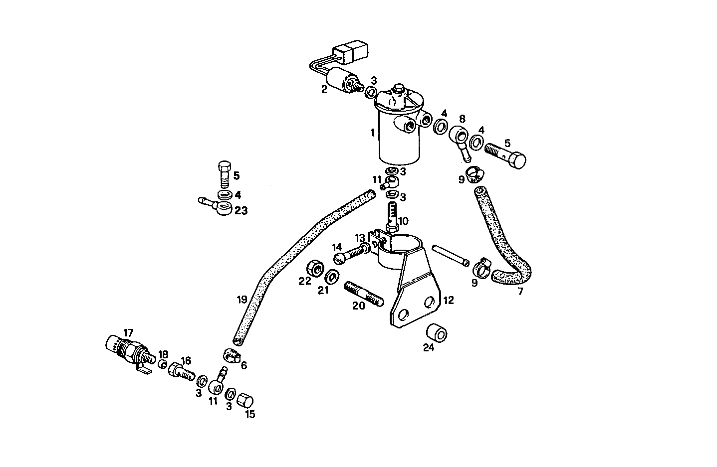 THERMOSTARTER - 8045SU00.00 8045SU00 parts diagram