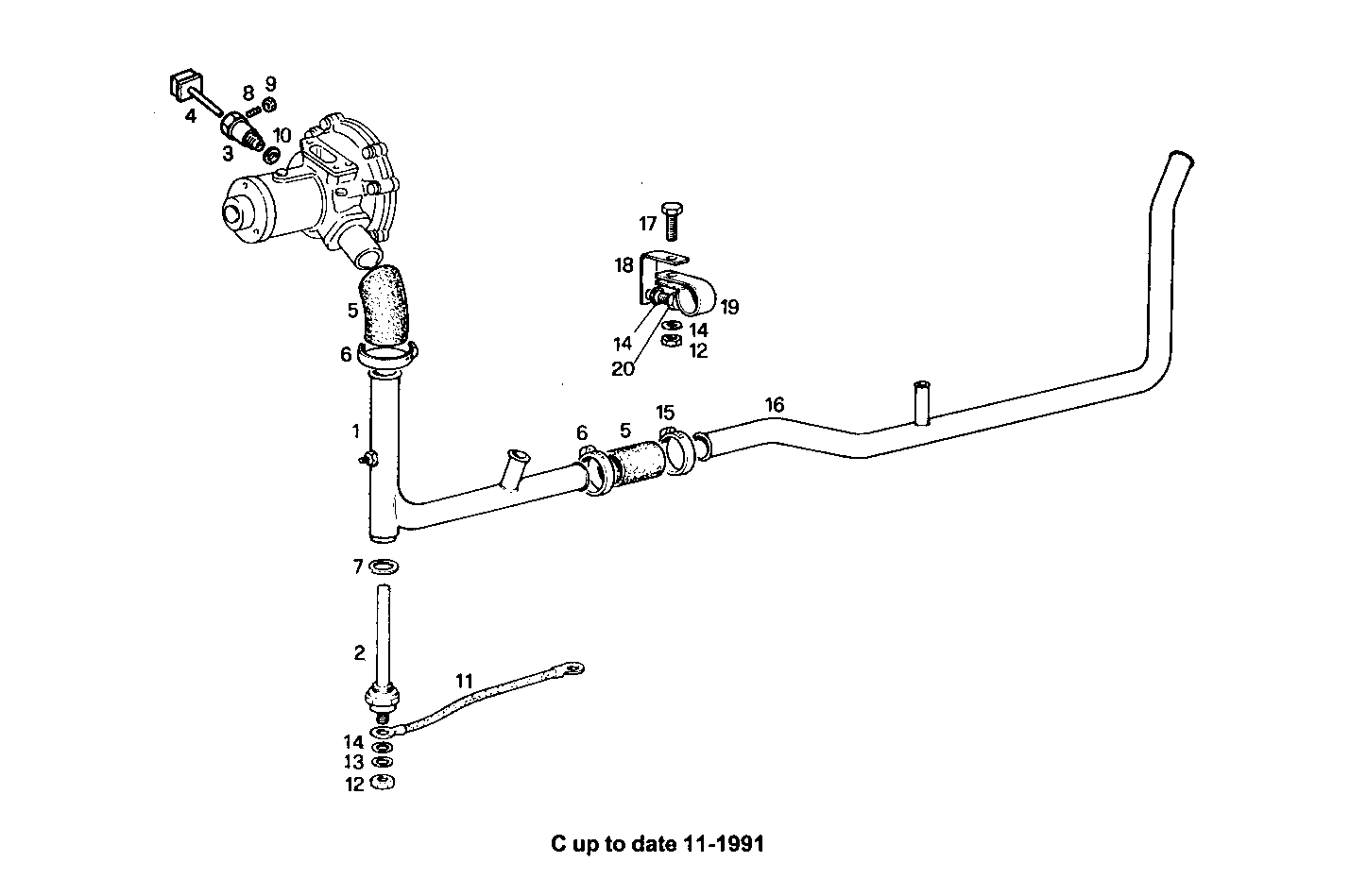 WATER PREHEATER DEVICE - 220V - 8061M12.00 8061M12 parts diagram