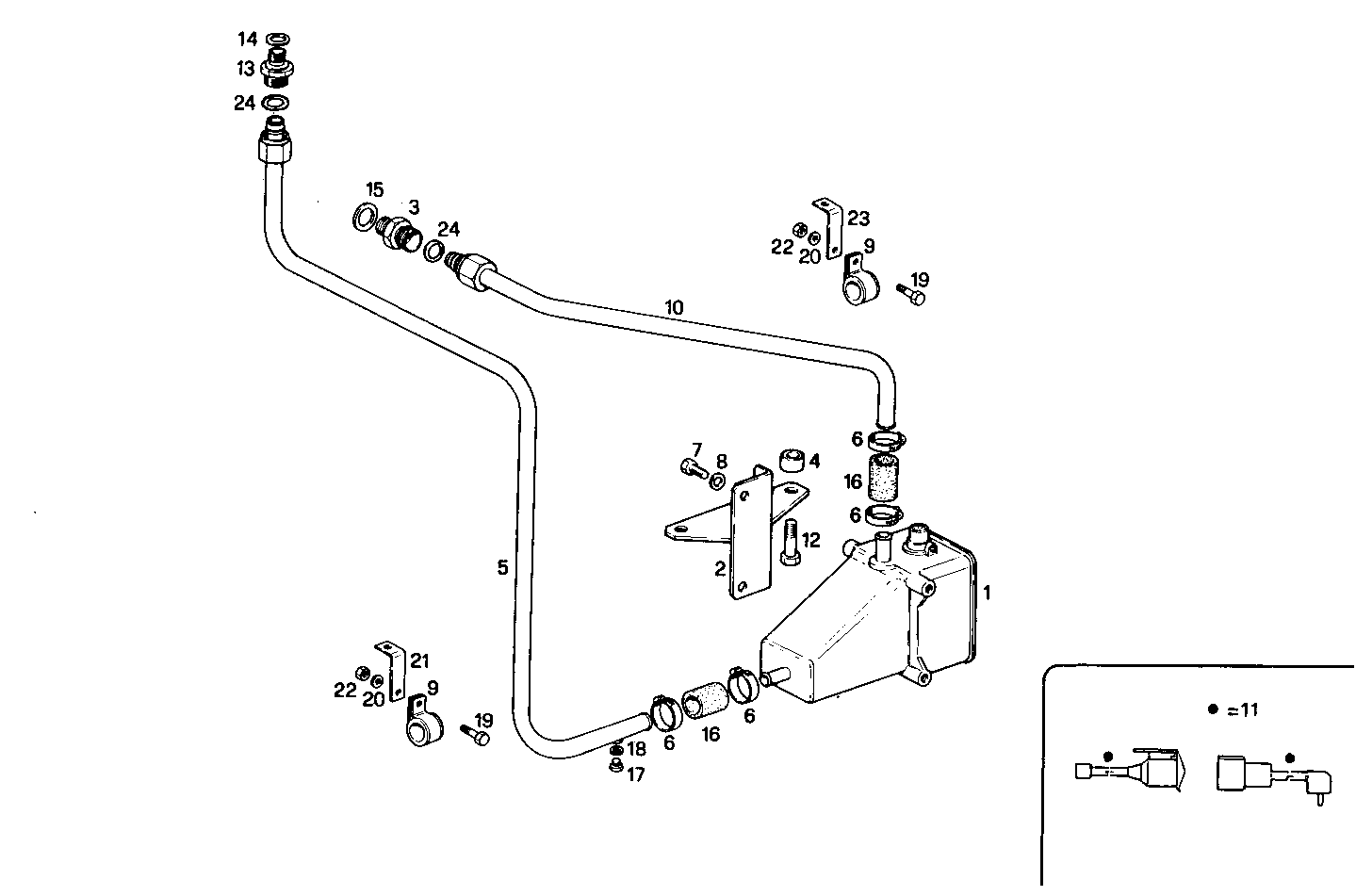 WATER PREHEATER DEVICE - 220V - 8361SRM40.01 8361SRM40 parts diagram