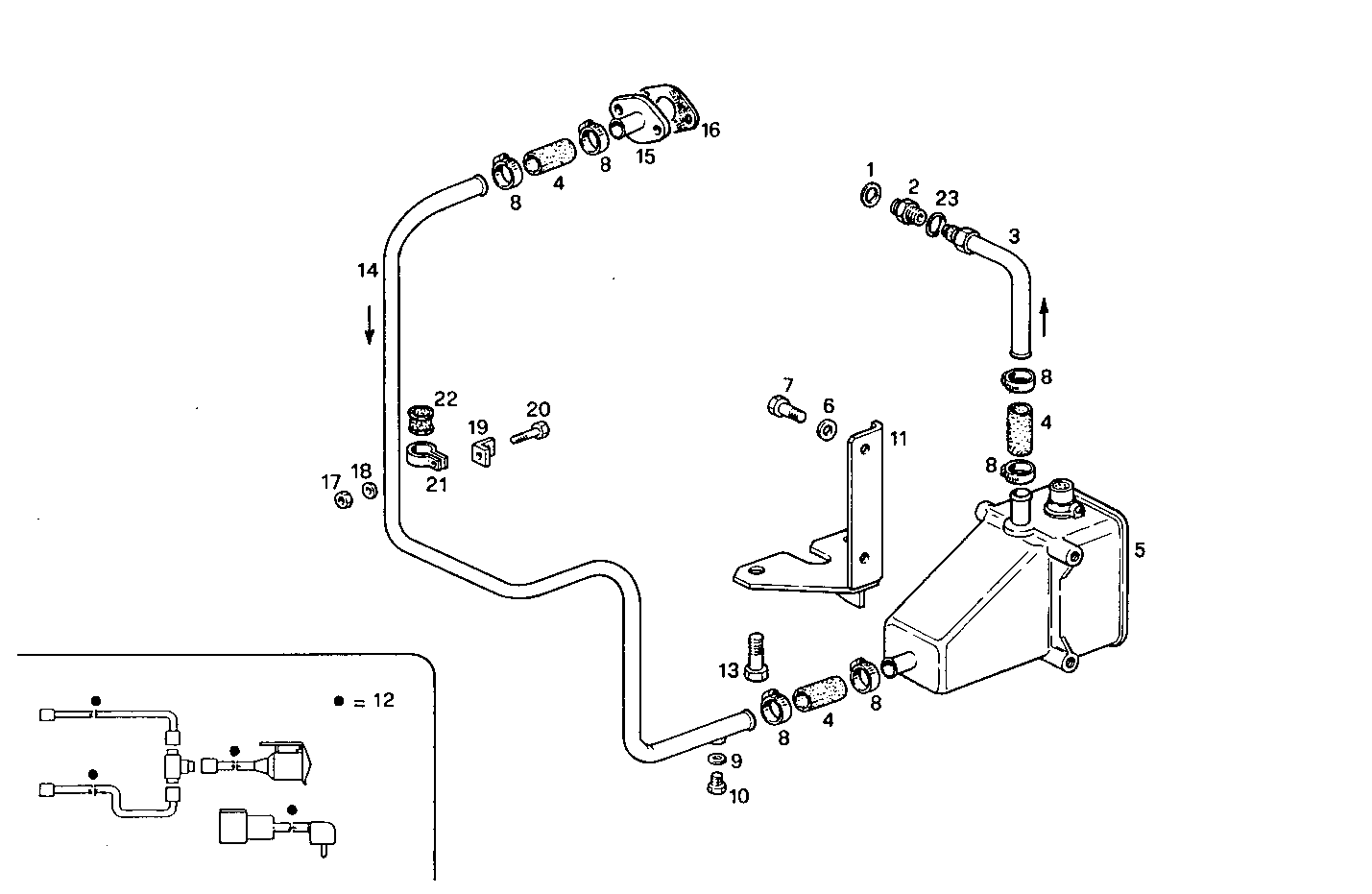 WATER PREHEATER DEVICE - 220V - 8210SRi25.00 8210SRi25 parts diagram