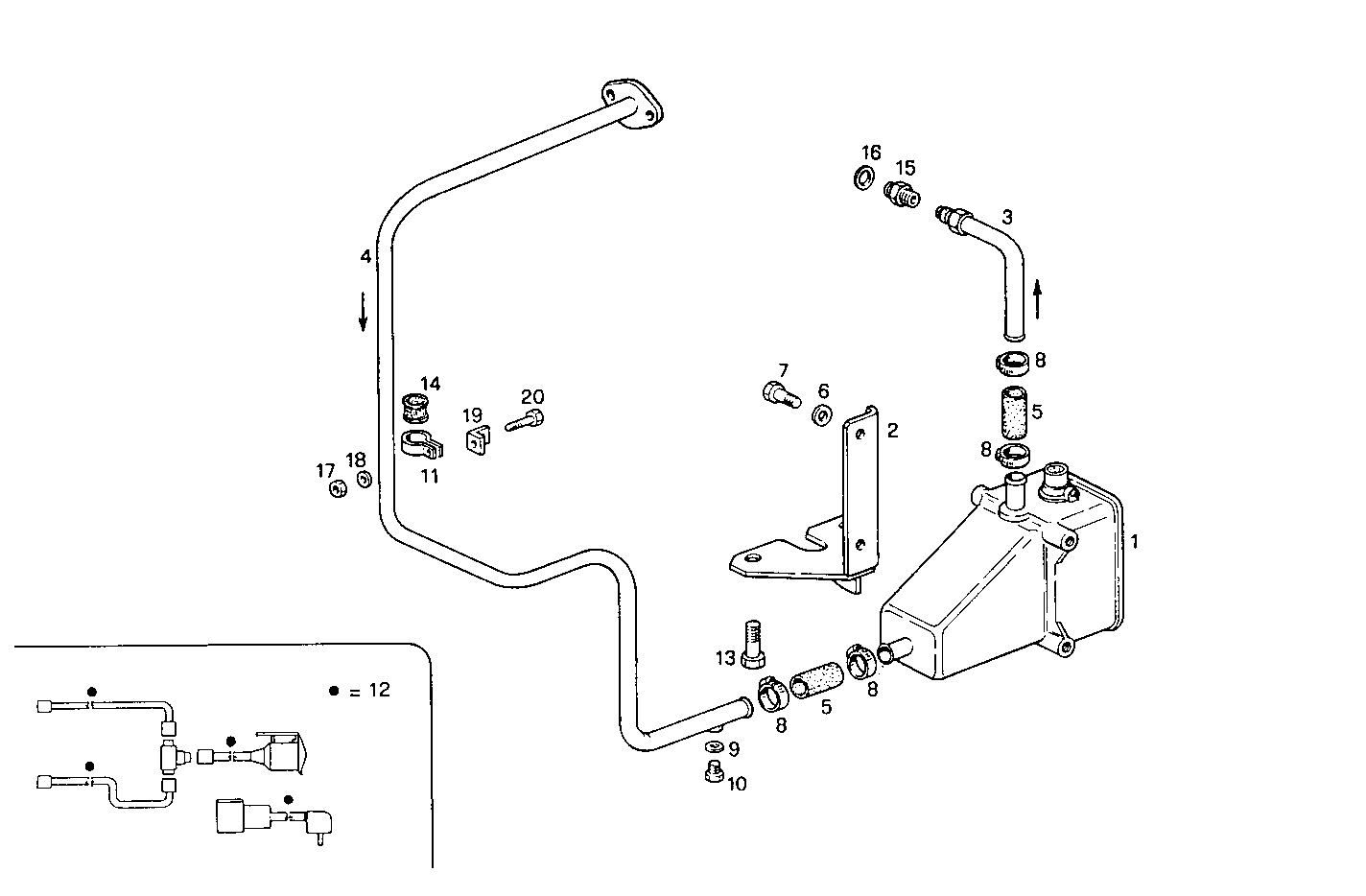 WATER PREHEATER DEVICE - 220V - 8210SRM38.10 8210SRM38 parts diagram