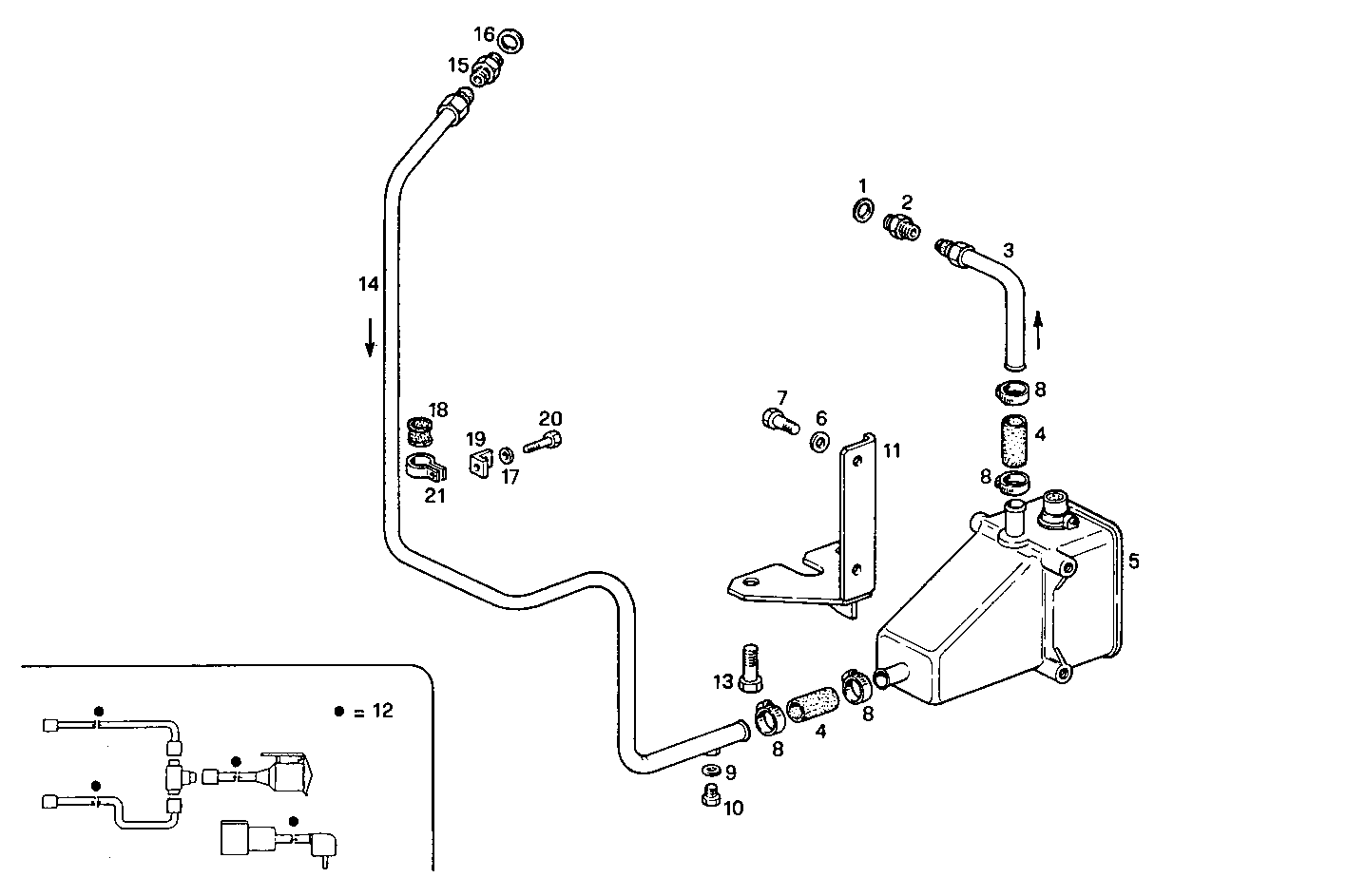 WATER PREHEATER DEVICE - 220V - 8061C05.01 8061C05 parts diagram