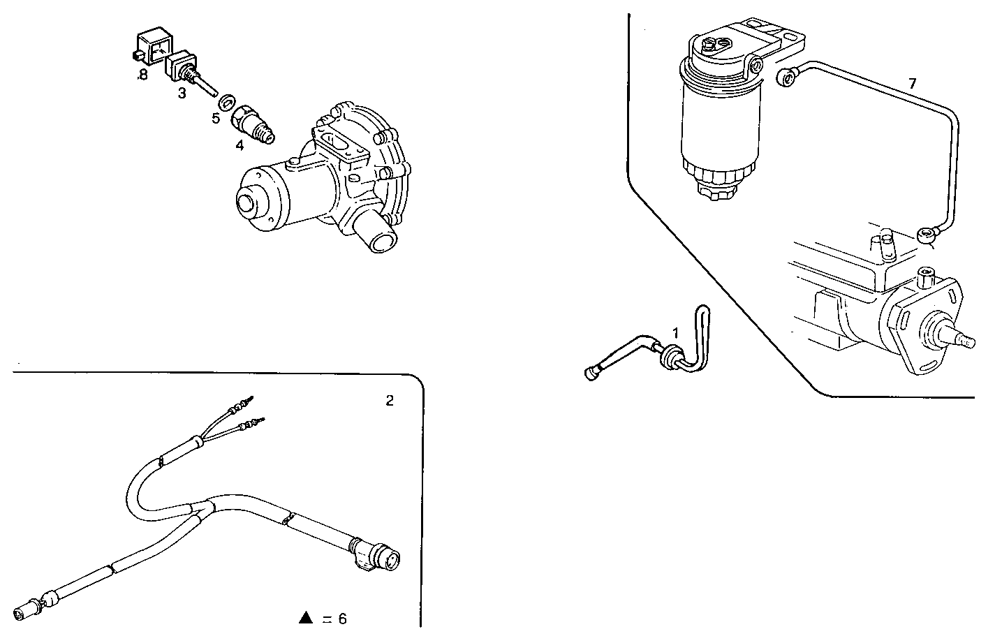 WATER PREHEATER DEVICE - 220V - 8031i05.05 8031i05 parts diagram