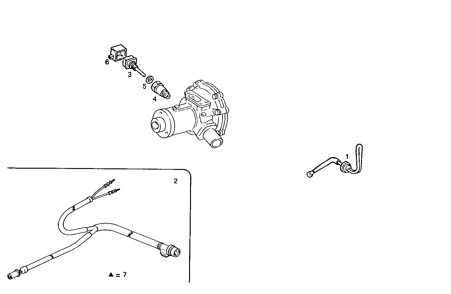 WATER PREHEATER DEVICE - 220V - 8035E00.00 8035E00 parts diagram