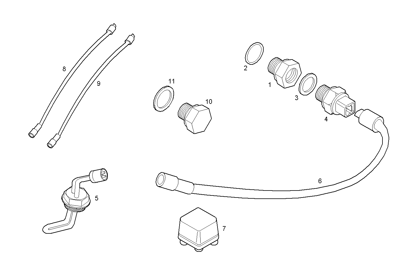 WATER PREHEATER DEVICE - 230V - C78ENTE60.00 CURSOR 8 parts diagram