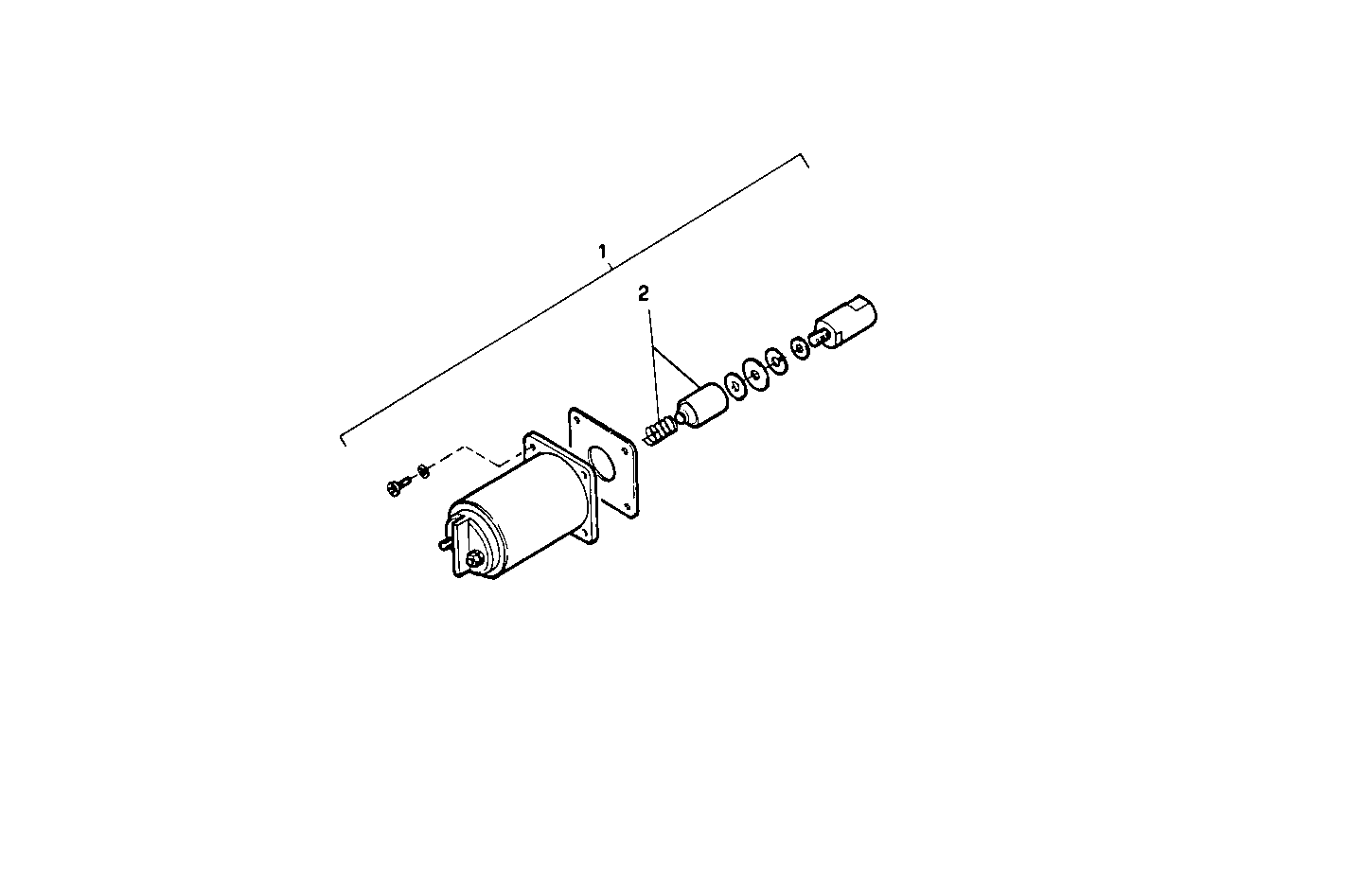 FUEL EXCESS SOLENOID - 24V - 8061Si35.05 8061Si35 parts diagram