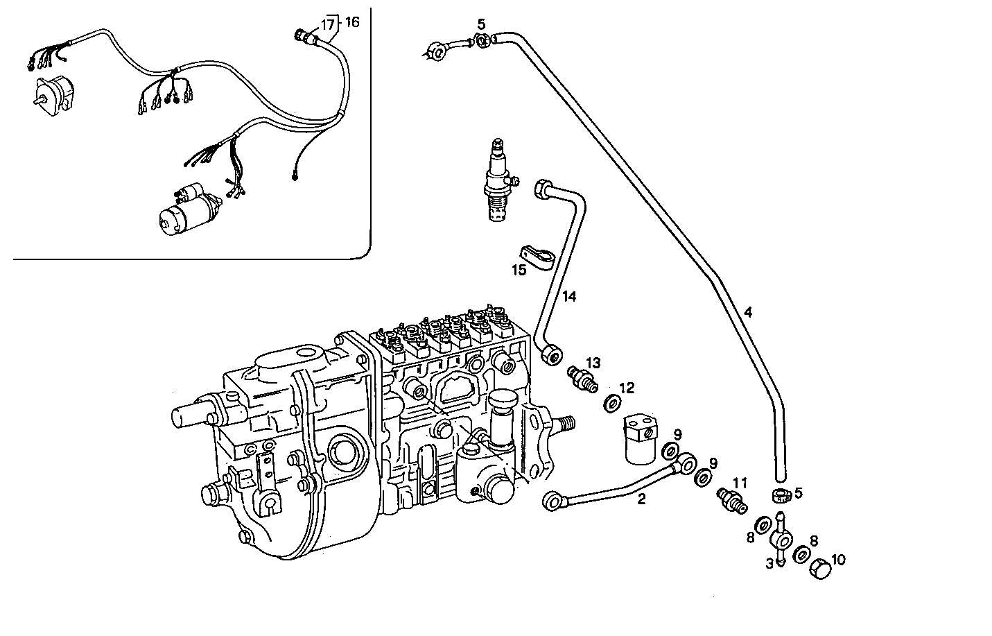 THERMOSTARTER - 8061SRM33.12 8061SRM33 parts diagram