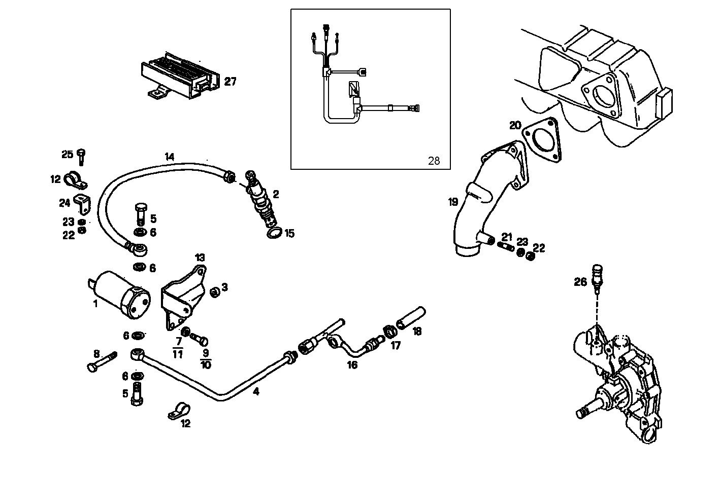 THERMOSTARTER - 8140SE00.00A012 8140SE00 parts diagram