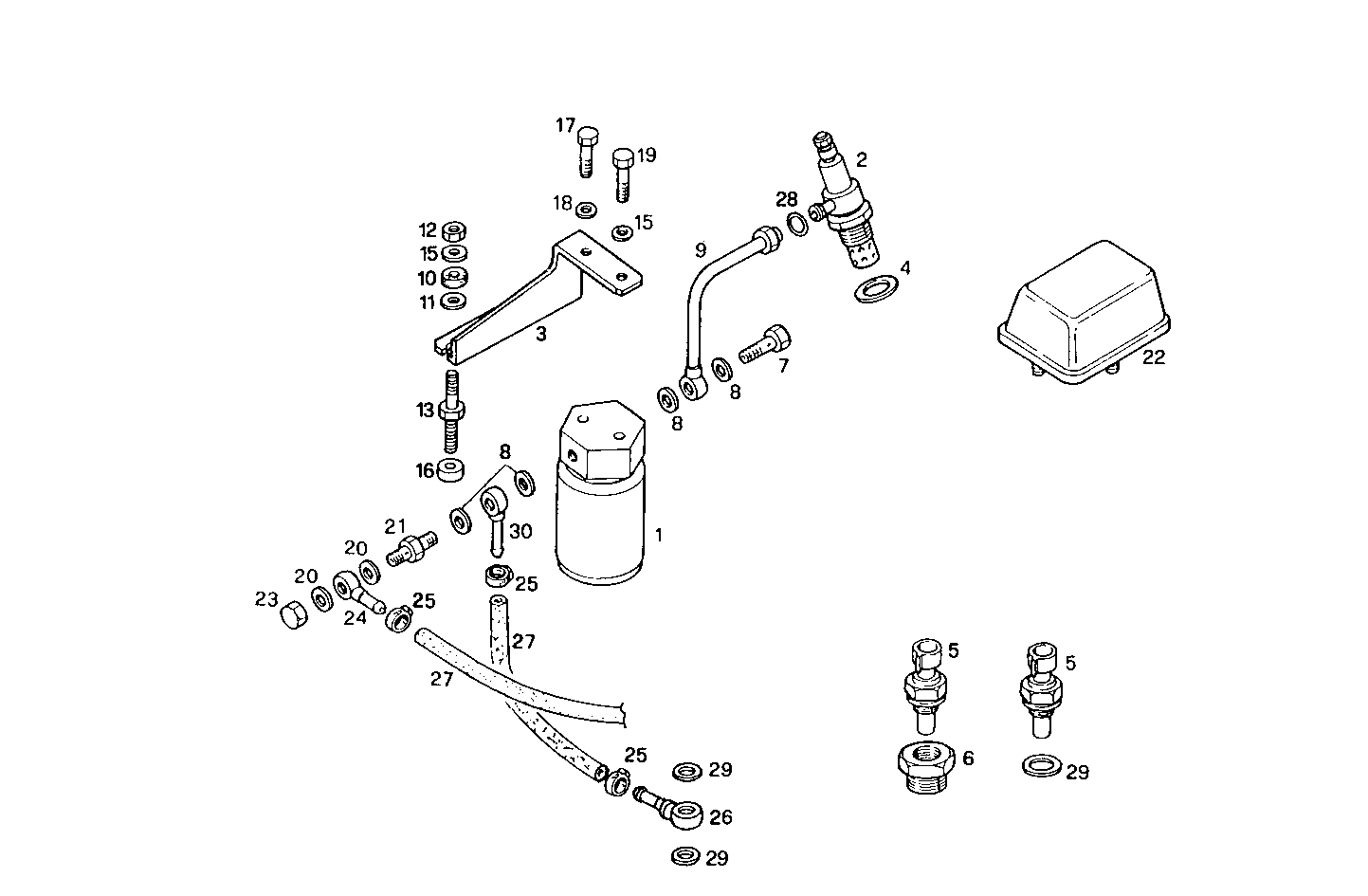 THERMOSTARTER - 8045SRE10.00 8045SRE10 parts diagram