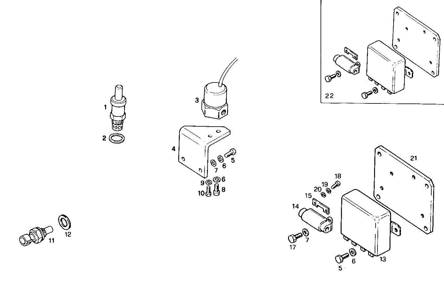 THERMOSTARTER - 8460SRM50.10 8460SRM50 parts diagram