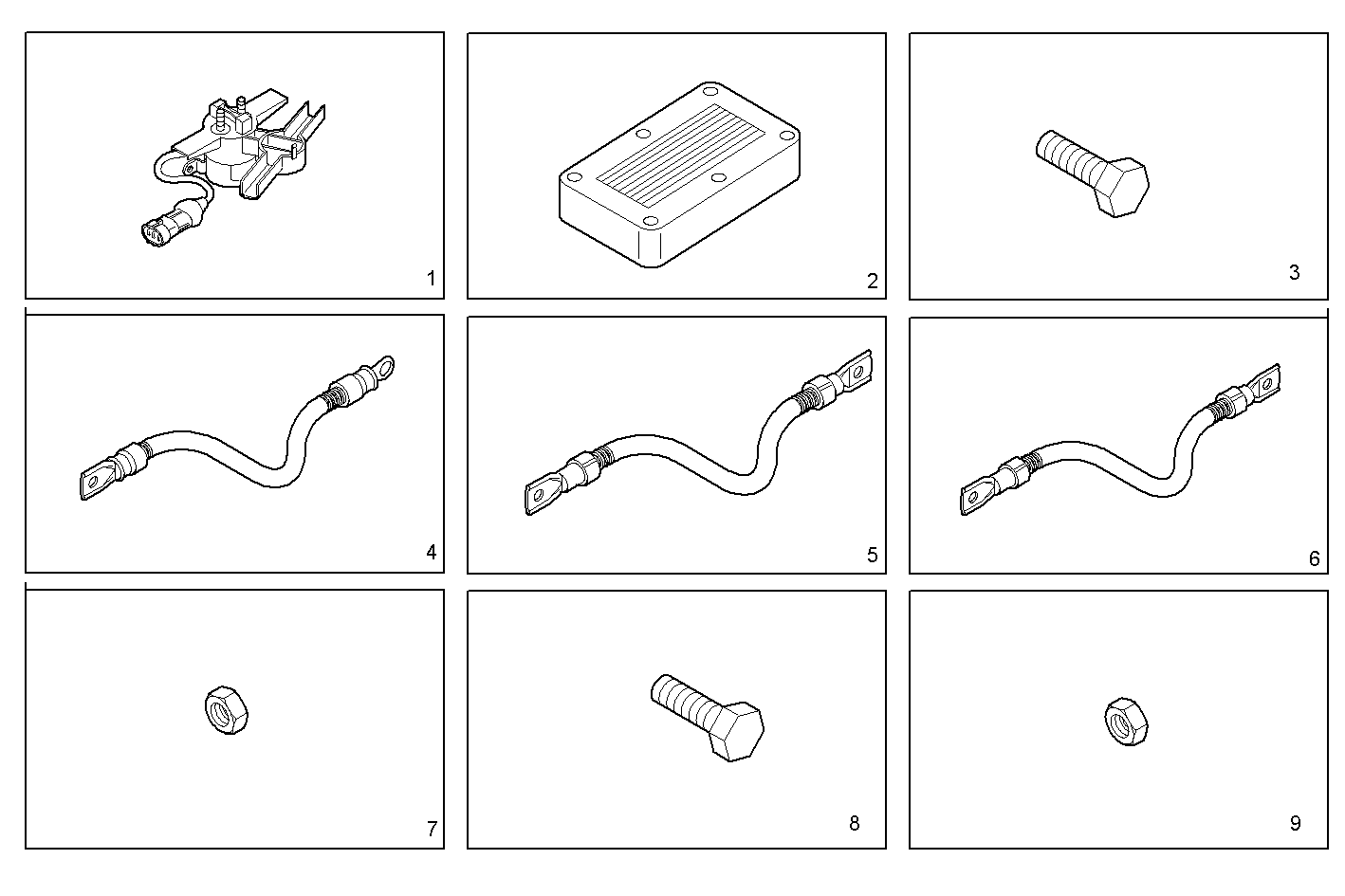 THERMO-STARTER - C13ENTI20.00A100 CURSOR 13 - TIER 2 parts diagram