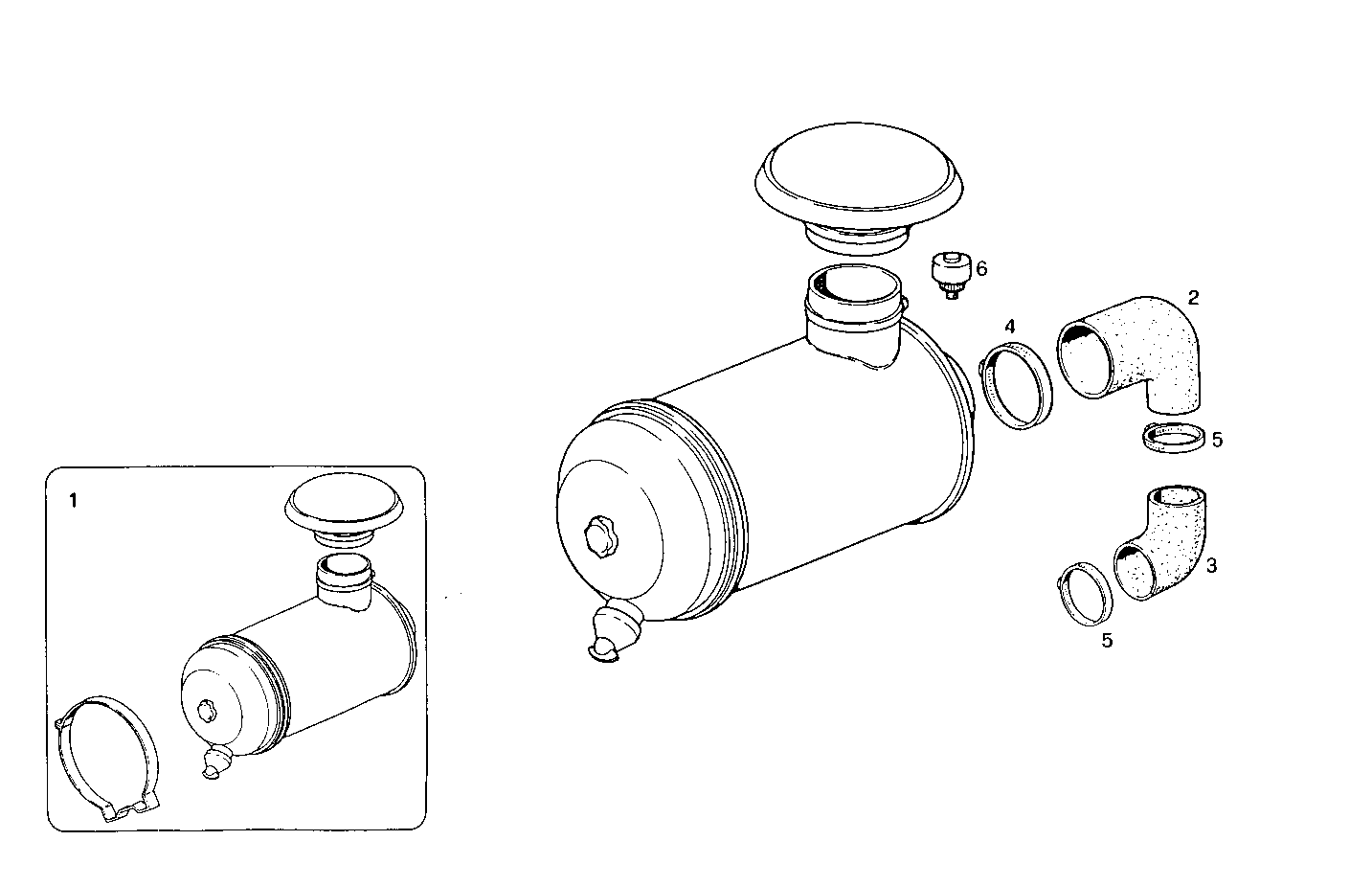 DRY AIR CLEANER - 8281i03.00 8281I03 parts diagram