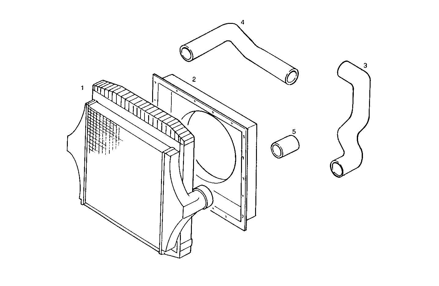 RADIATOR FOR SETTING TILL MAX POWER - 8280SRC21.10 8280SRC21 parts diagram