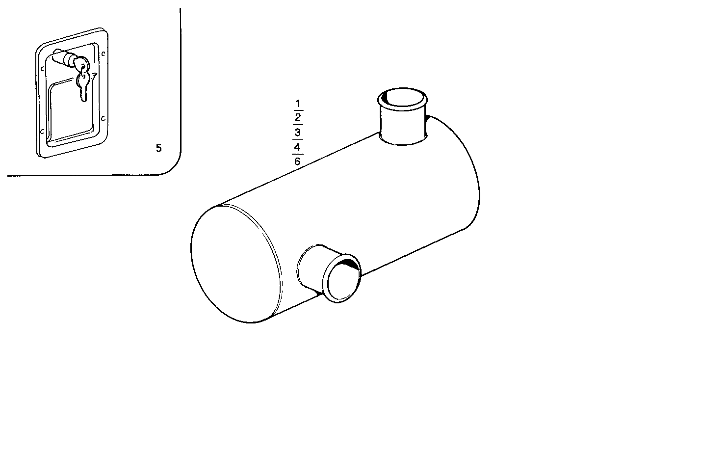 SILENCER - GS8061Si16.06 GS8061Si16 parts diagram