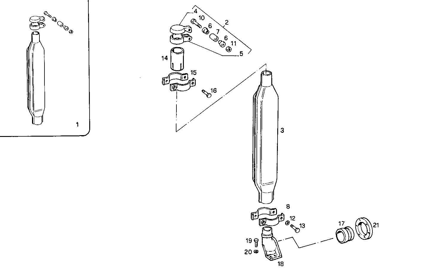 VERTICAL SILENCER - 8065SU00.00 8065SU00 parts diagram